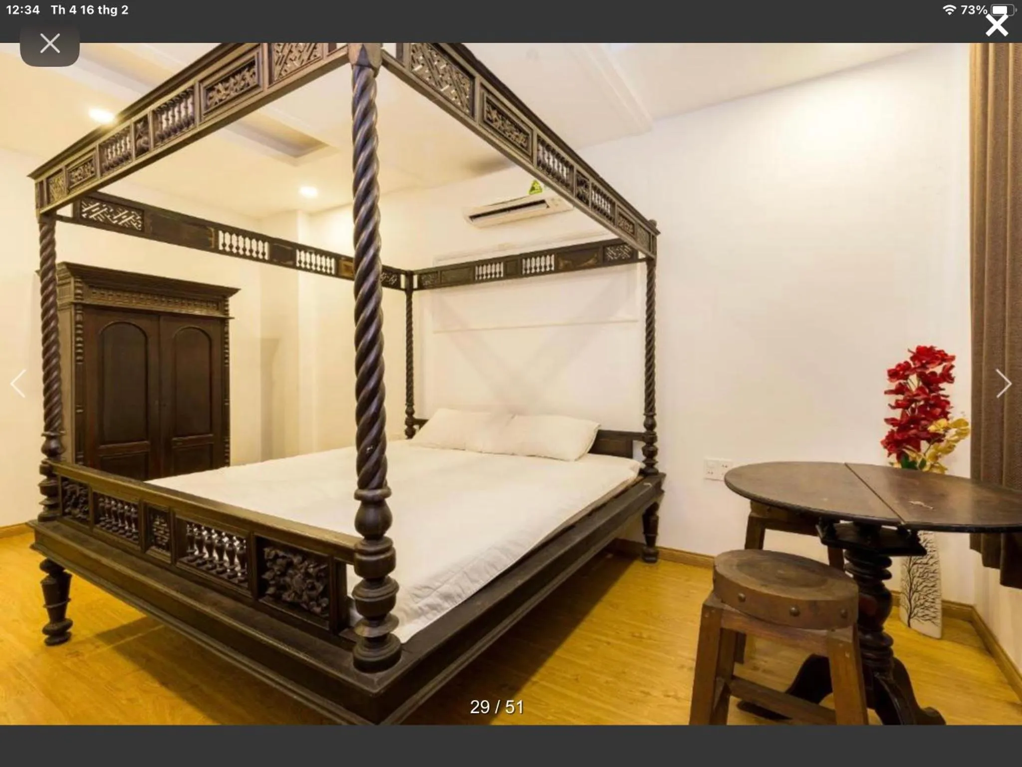 Bed in Sai Gon 1979 Hotel