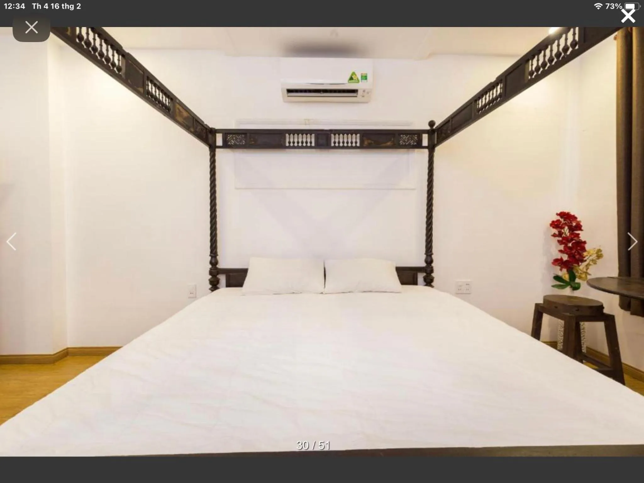 Bed in Sai Gon 1979 Hotel