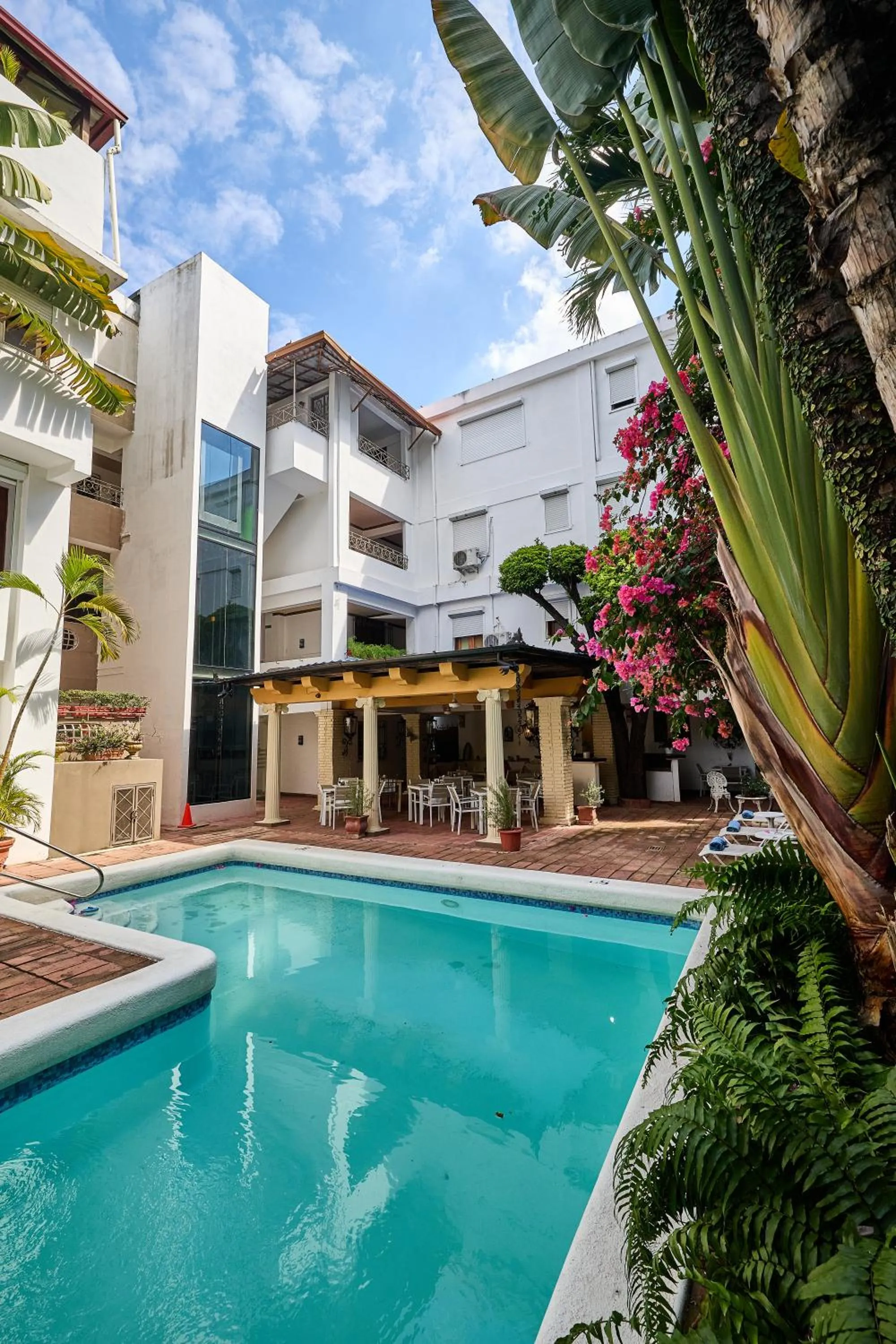 Patio in Hotel San Marco