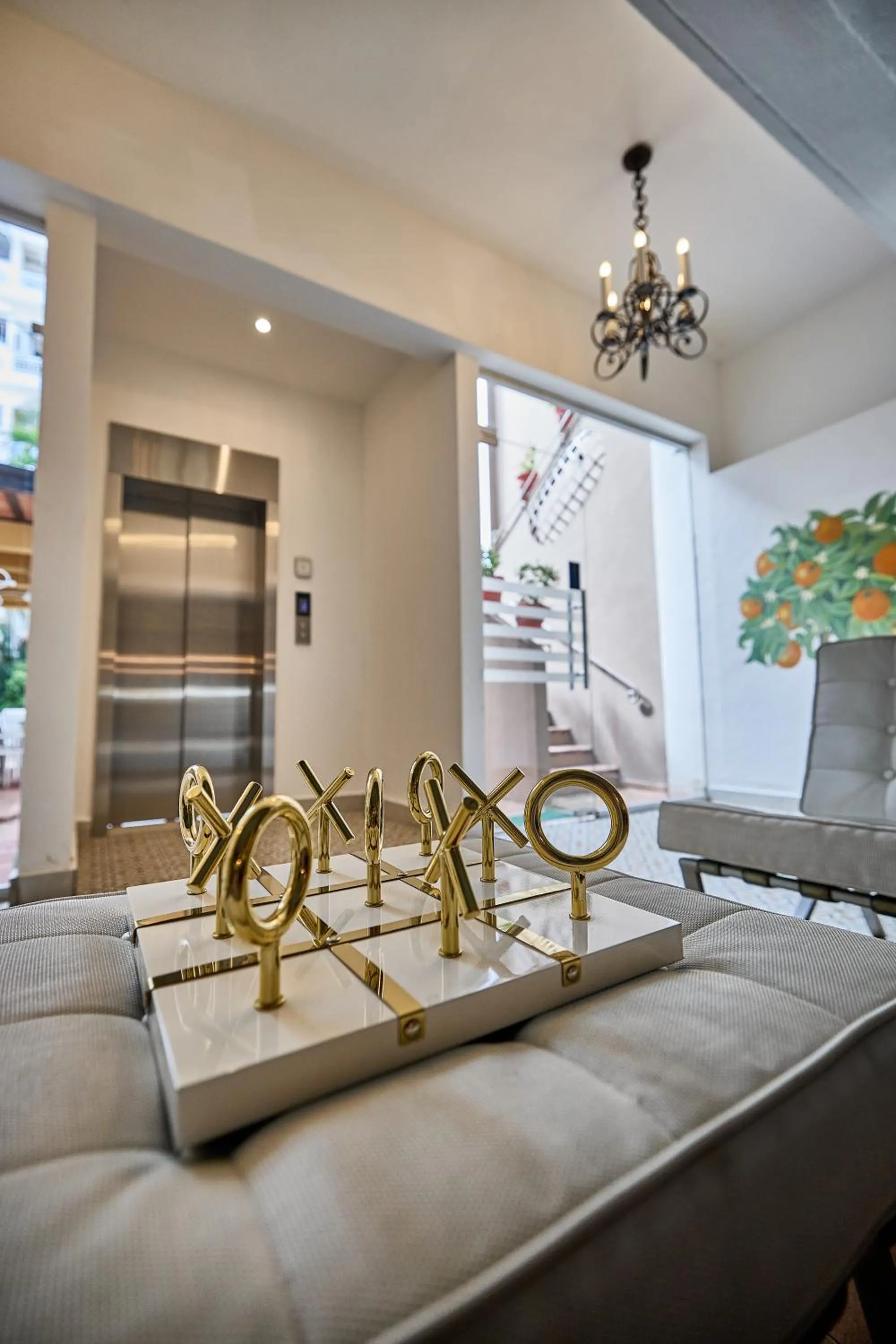 Living room in Hotel San Marco