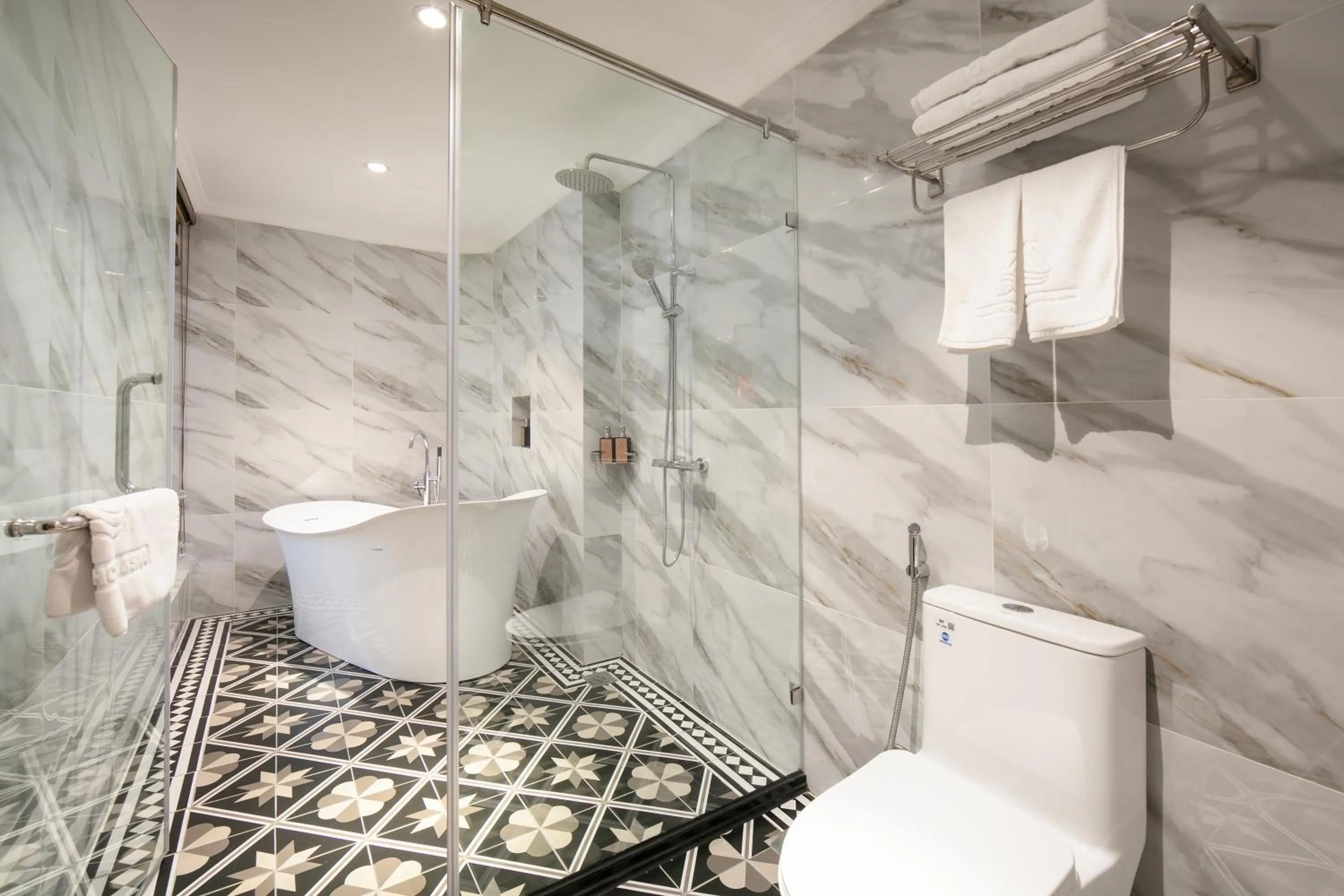 Bathroom in Acoustic Hotel & Spa