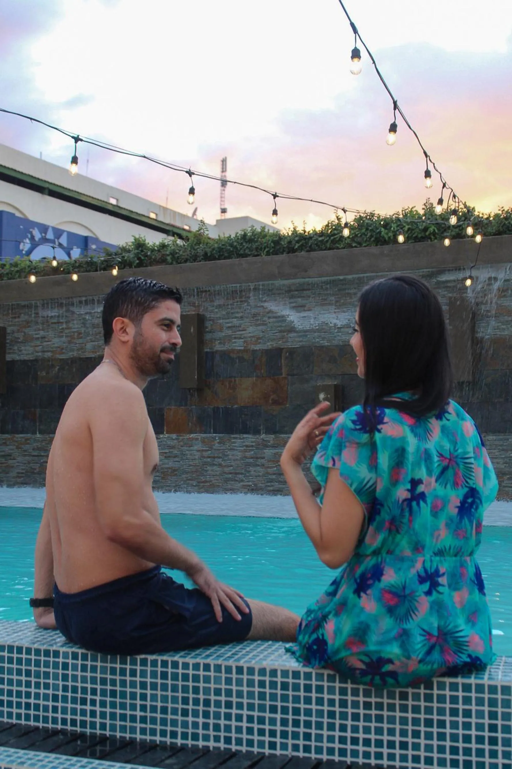 Swimming pool in Hotel Hex