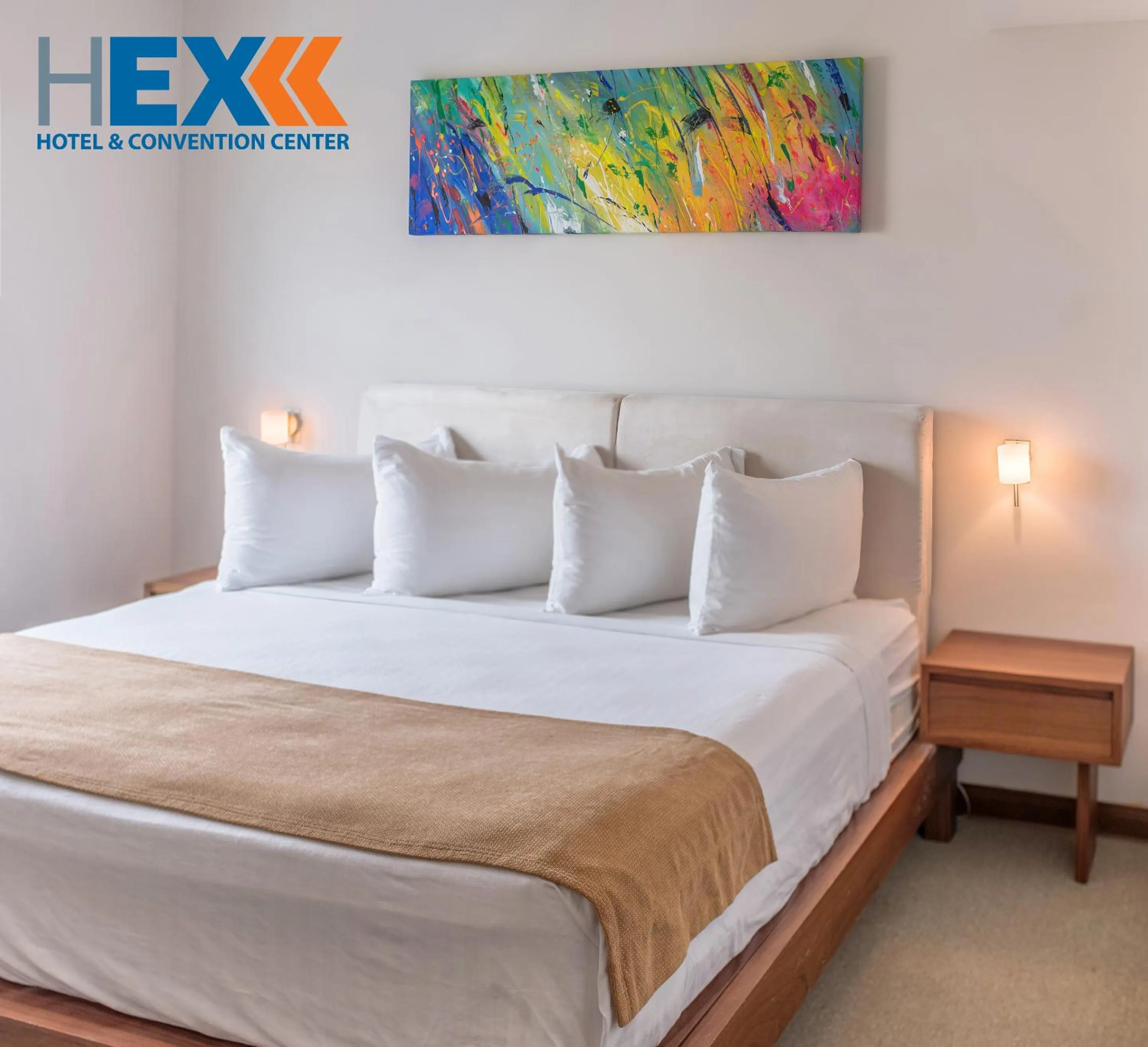 Property building, Bed in Hotel Hex