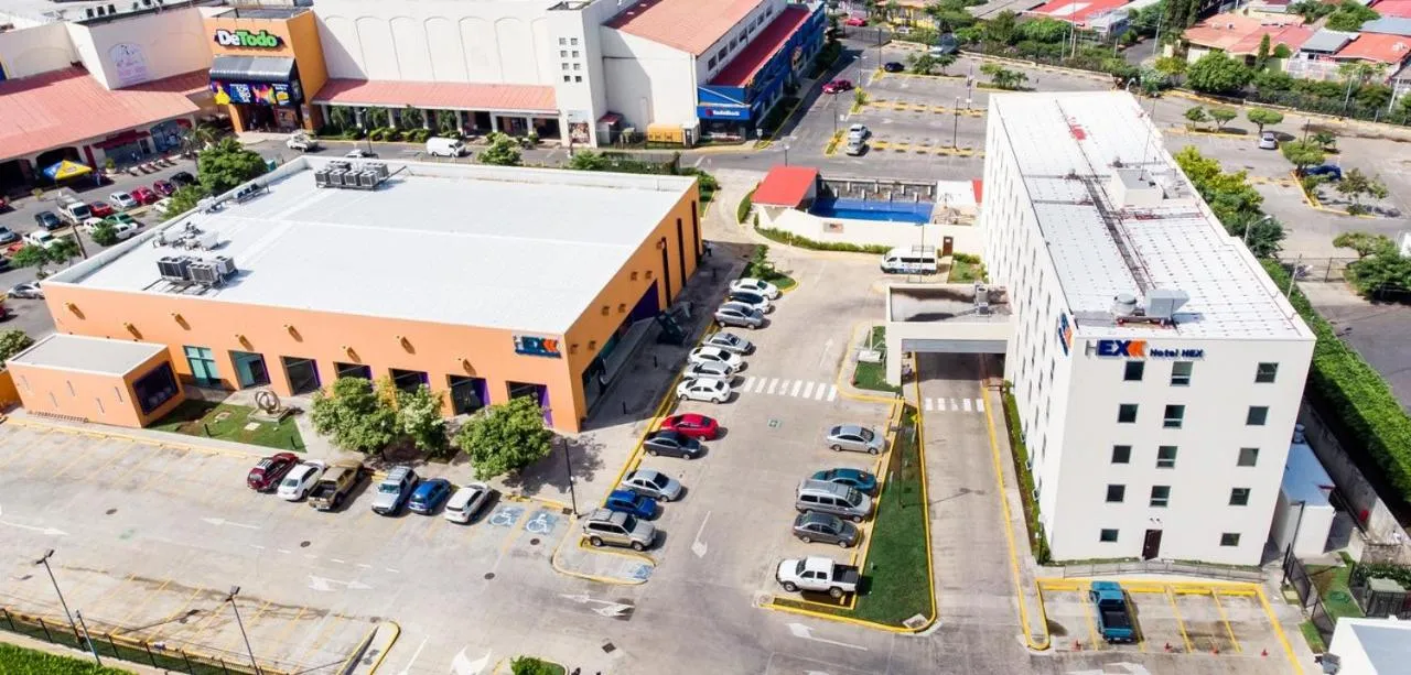 Bird's eye view in Hotel Hex