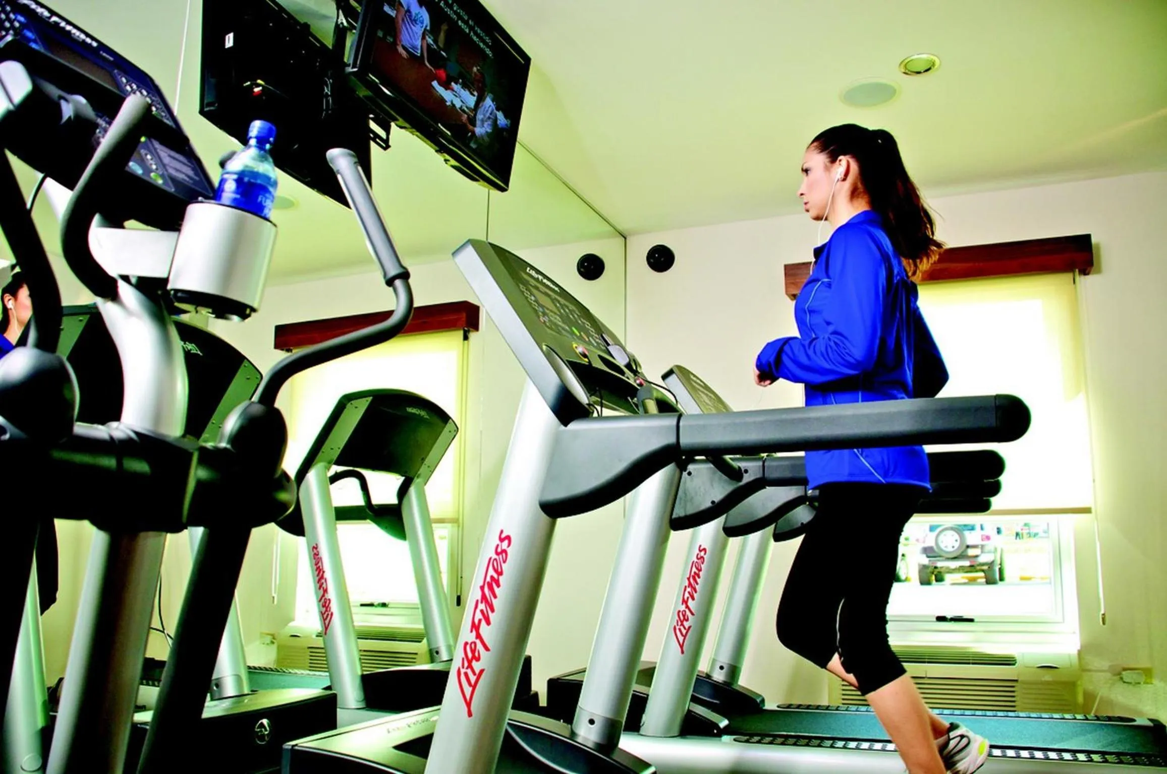 Fitness centre/facilities in Hotel Hex