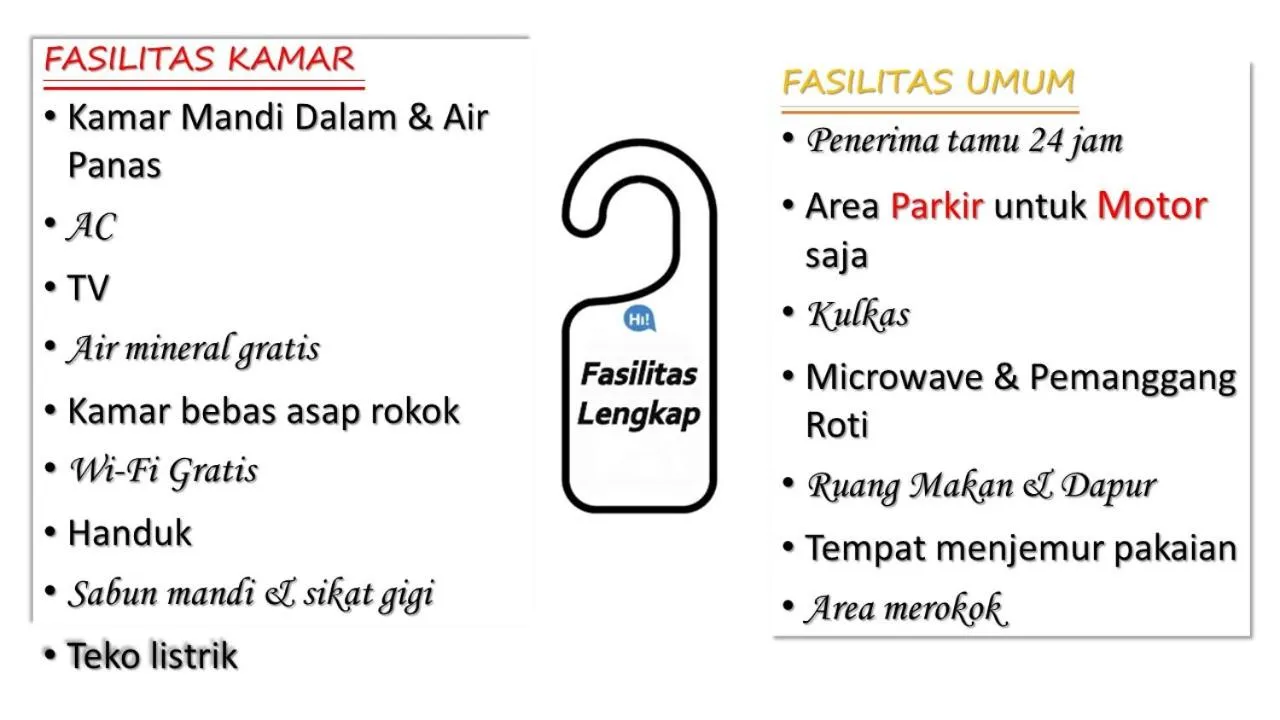 Kost Carmelia Syariah Baranangsiang Bogor