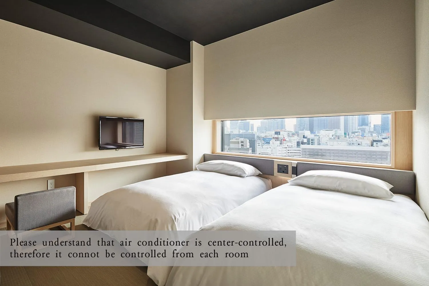 Bed in ONSEN RYOKAN YUEN SHINJUKU