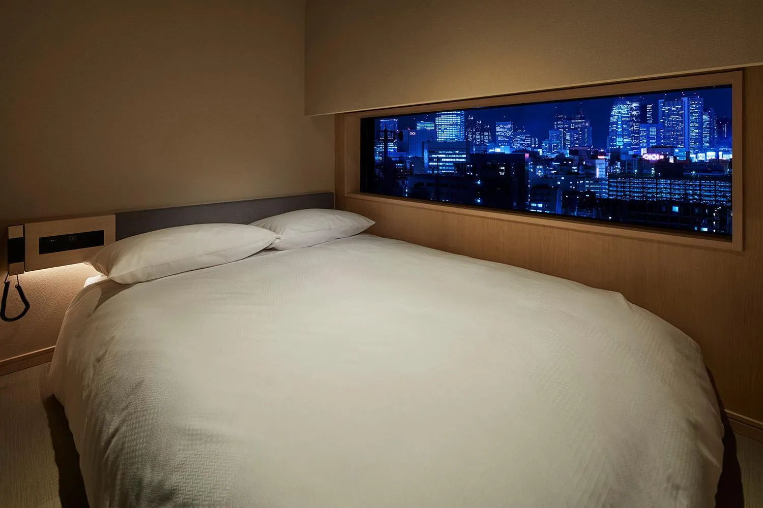 Bed in ONSEN RYOKAN YUEN SHINJUKU