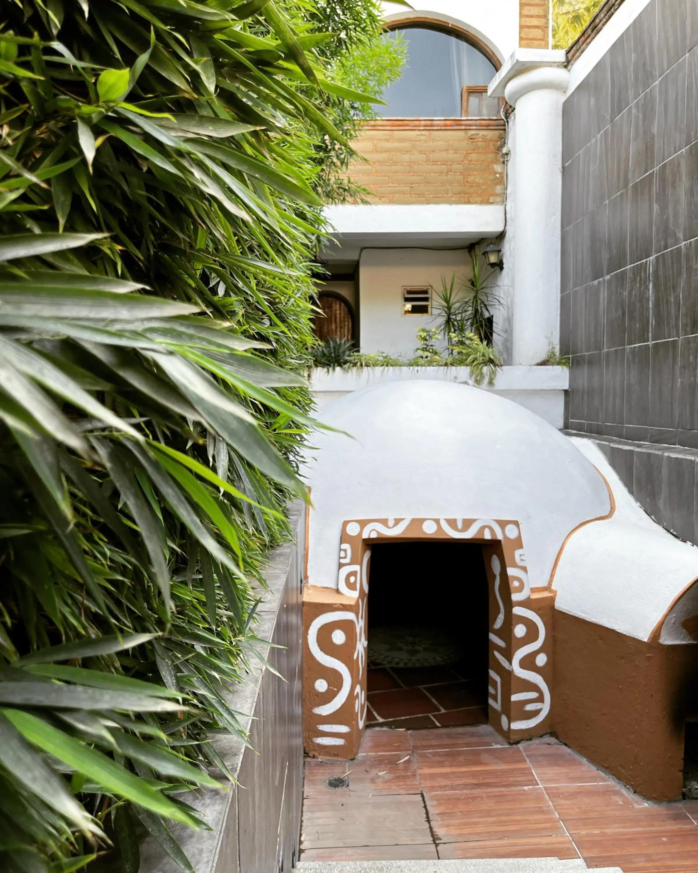 Property building in Hotel Hacienda Ventana del Cielo