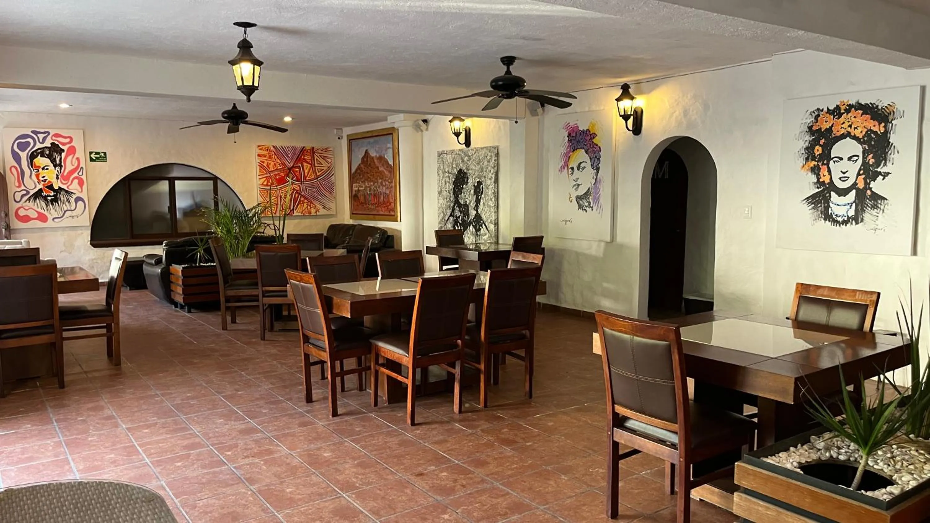Restaurant/places to eat in Hotel Hacienda Ventana del Cielo