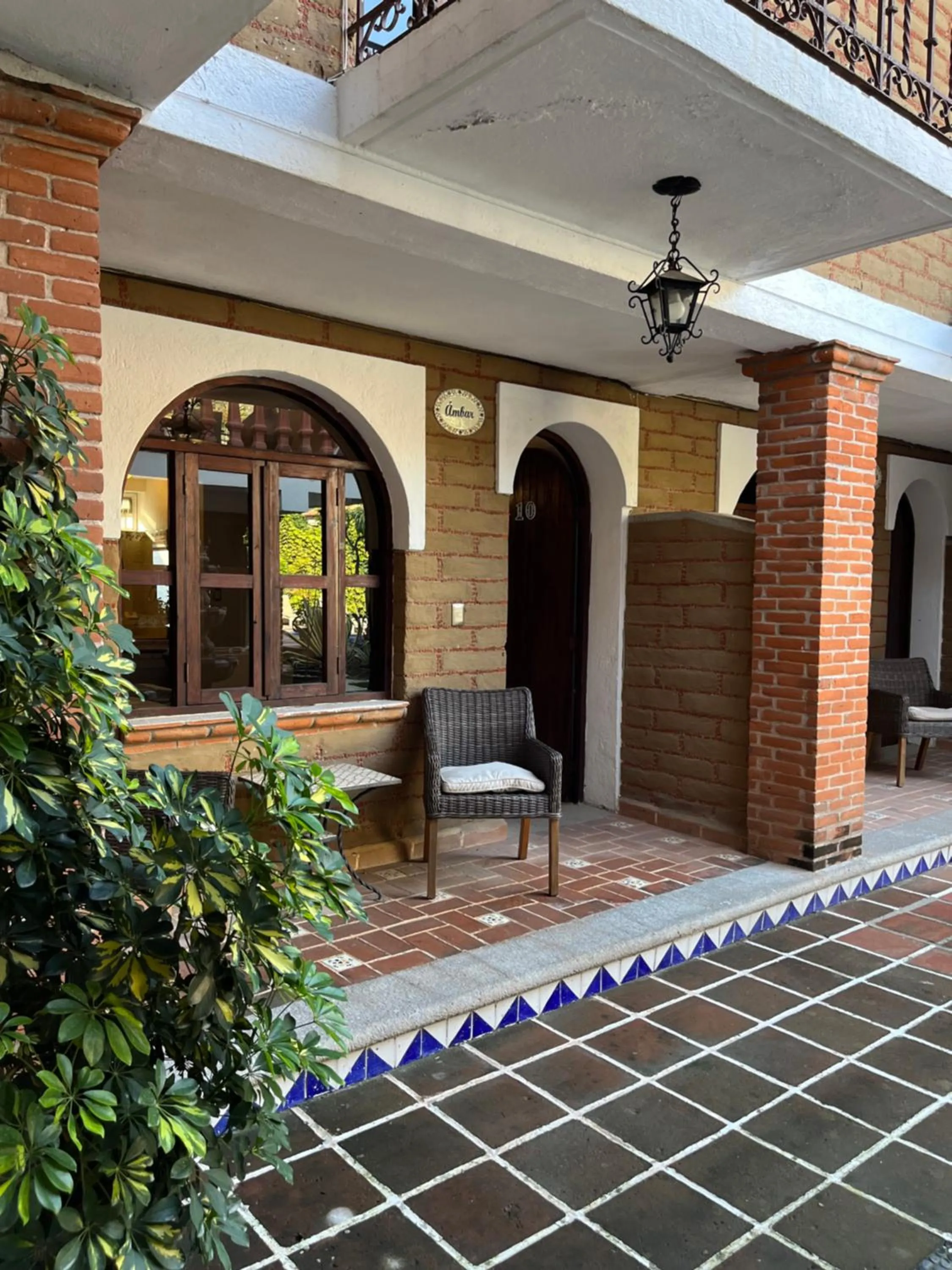 Balcony/Terrace in Hotel Hacienda Ventana del Cielo