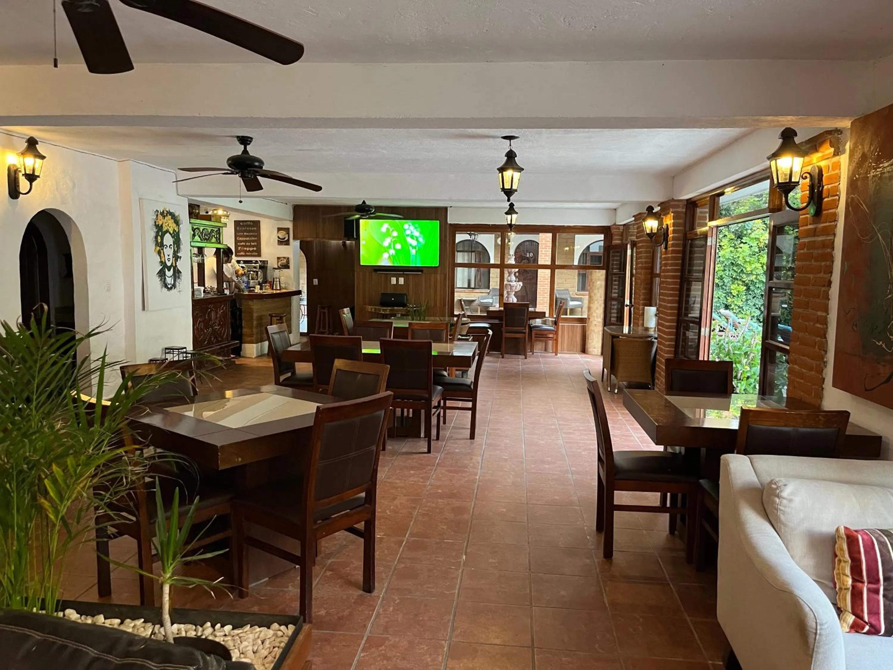 Restaurant/places to eat in Hotel Hacienda Ventana del Cielo