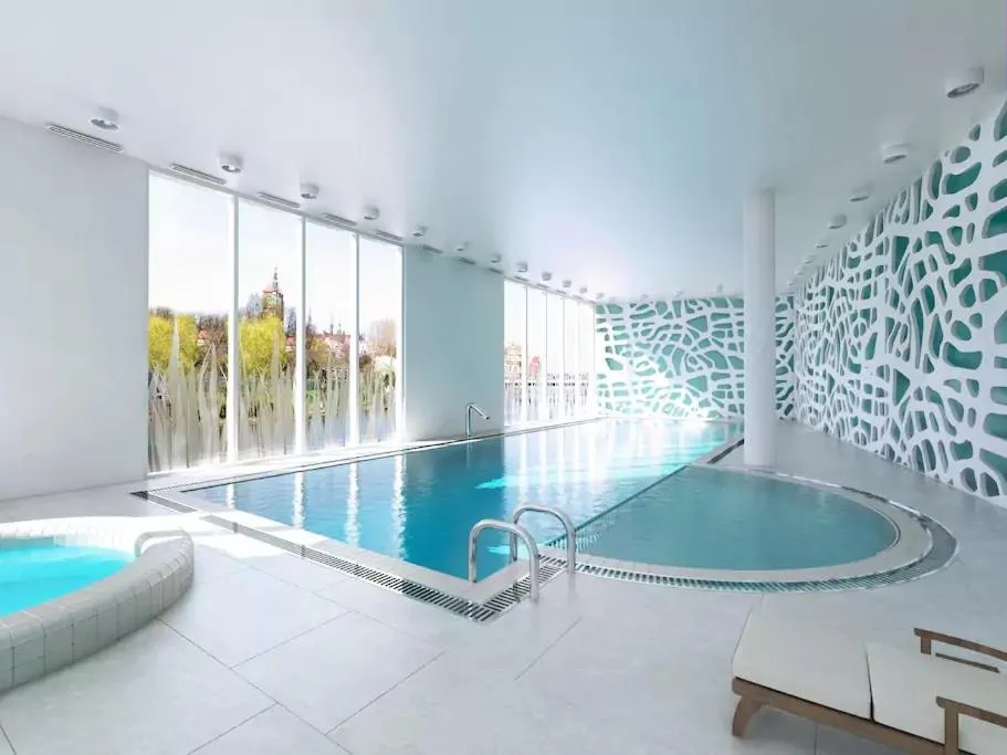 Swimming Pool in WaterLane Island Hostel&Apartments