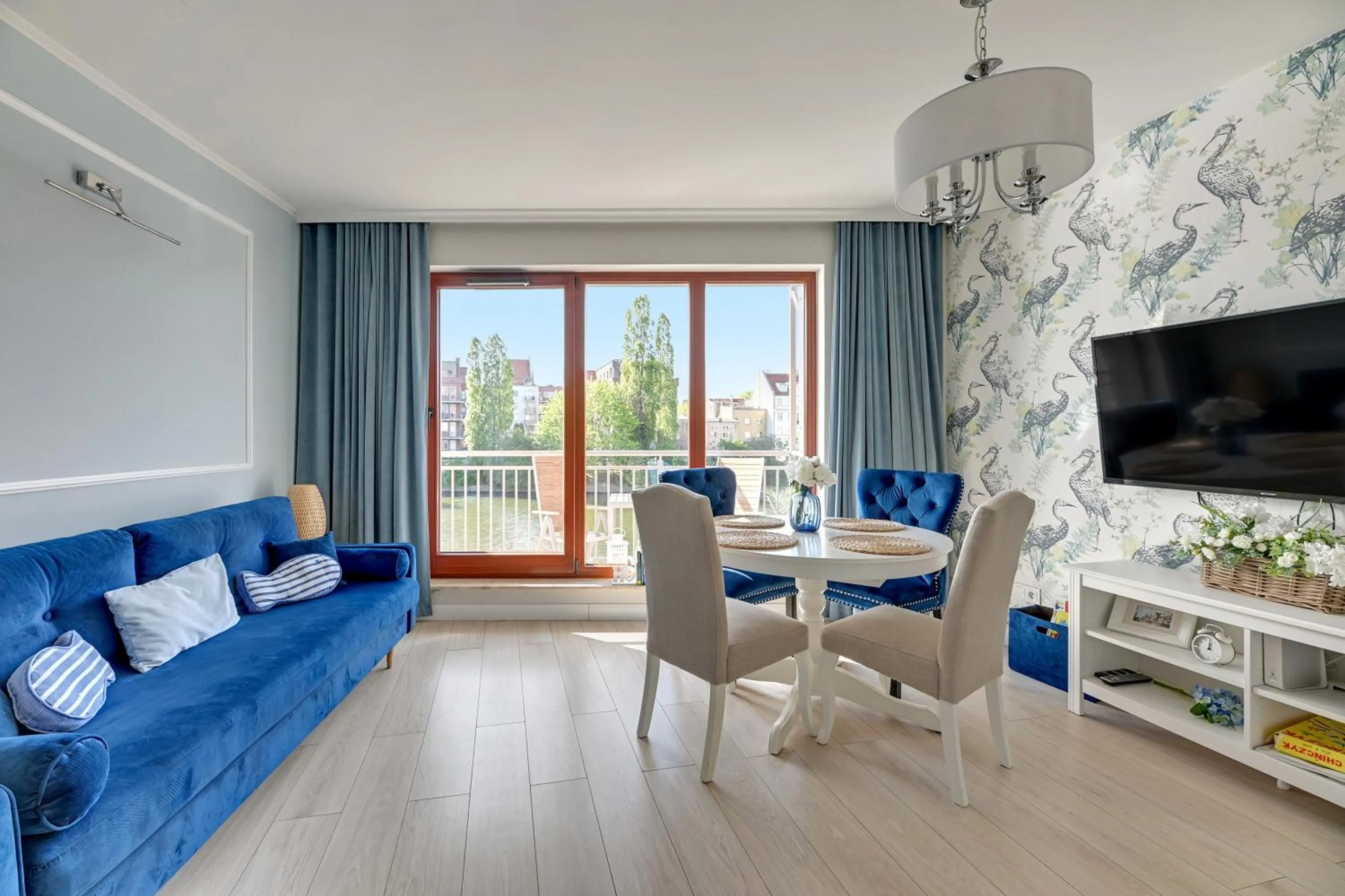 Seating Area in WaterLane Island Hostel&Apartments