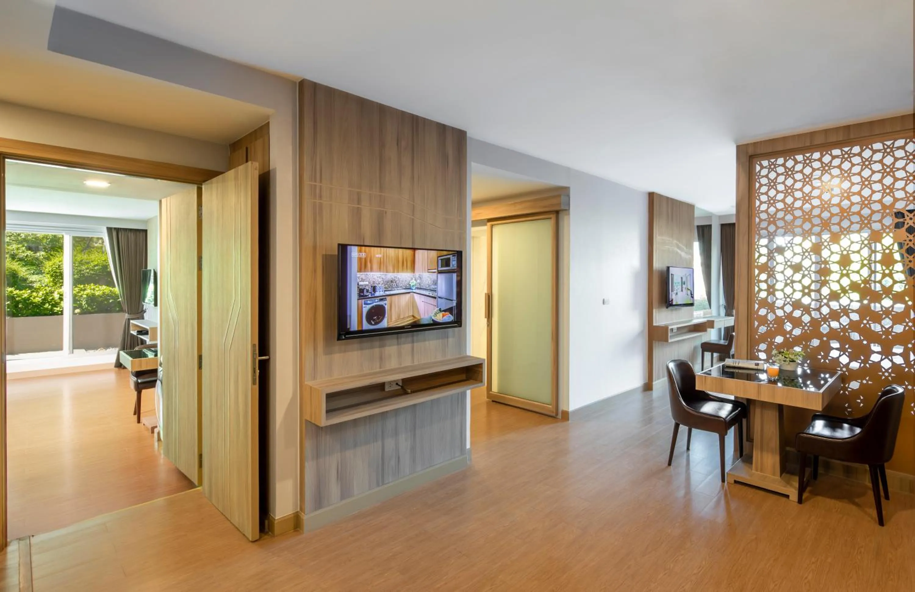 Living room in Adelphi Grande Sukhumvit