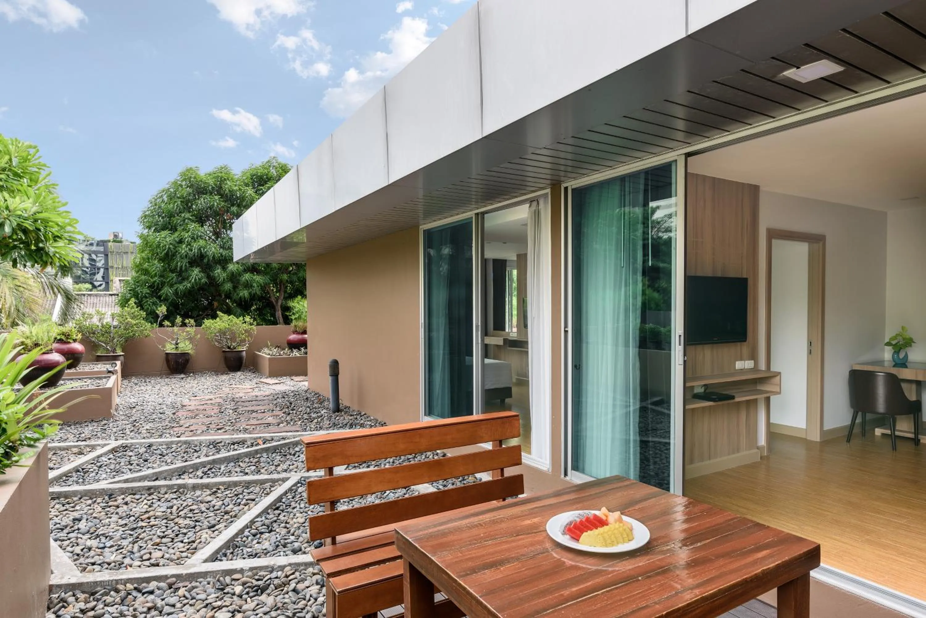 Patio in Adelphi Grande Sukhumvit