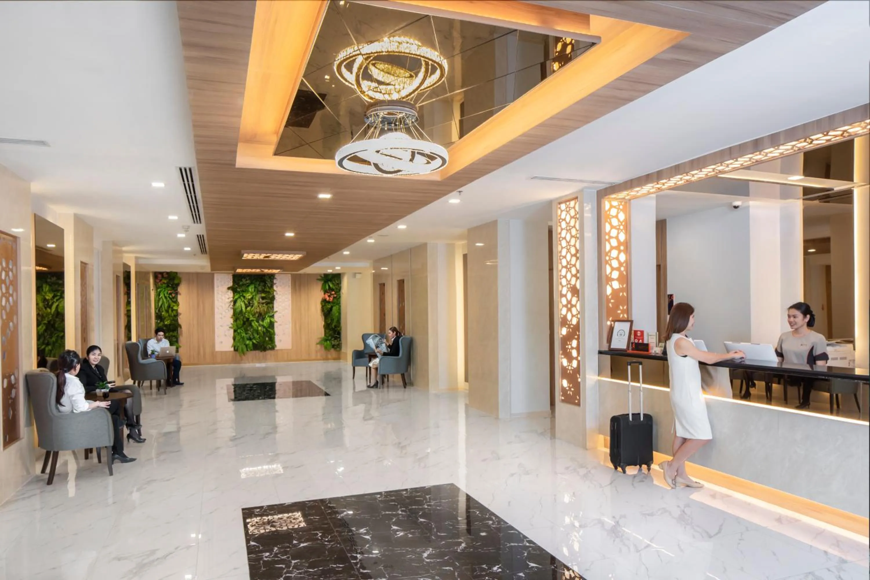 Lobby or reception in Adelphi Grande Sukhumvit