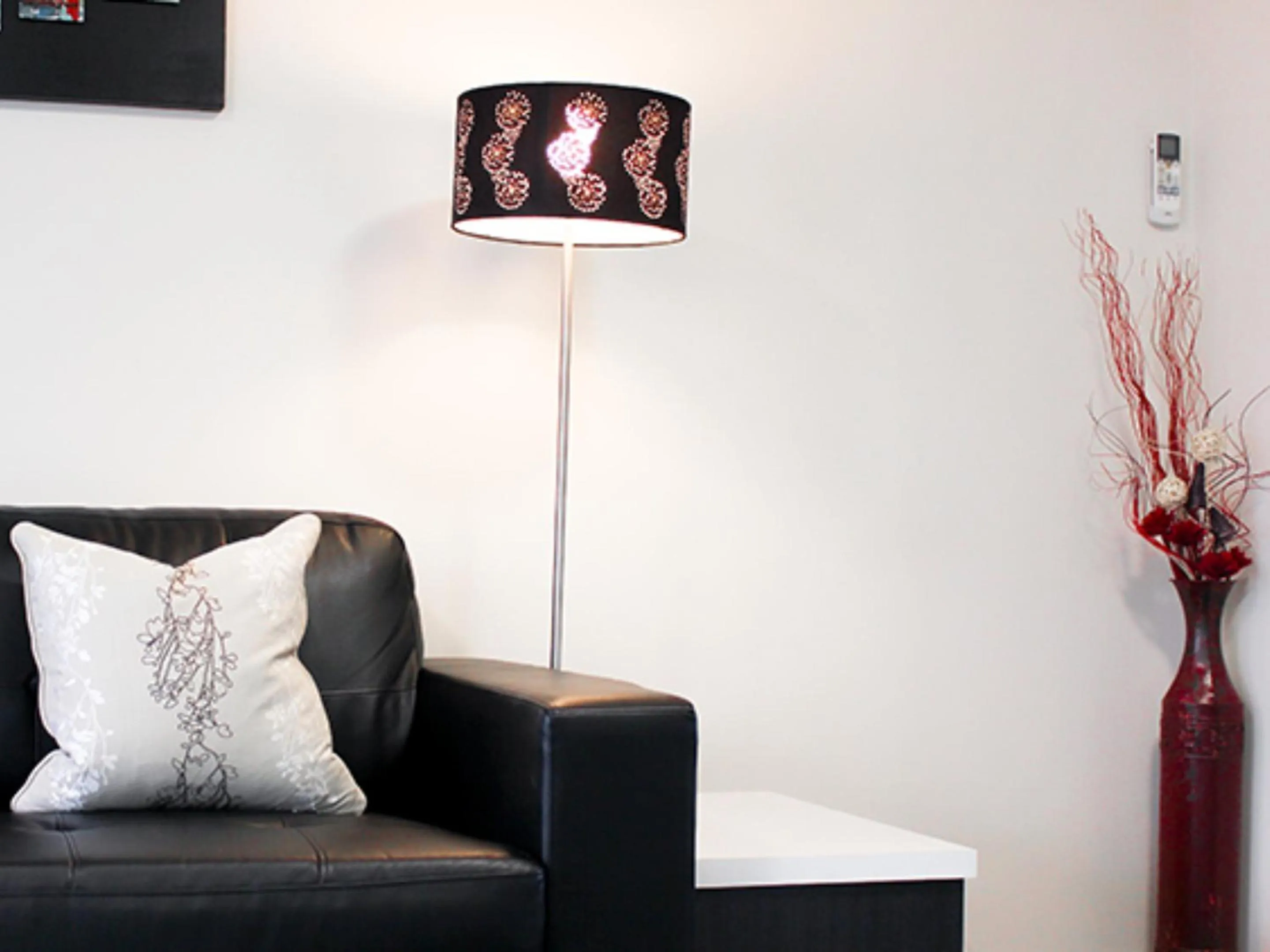 Living room in Harbour View Motel