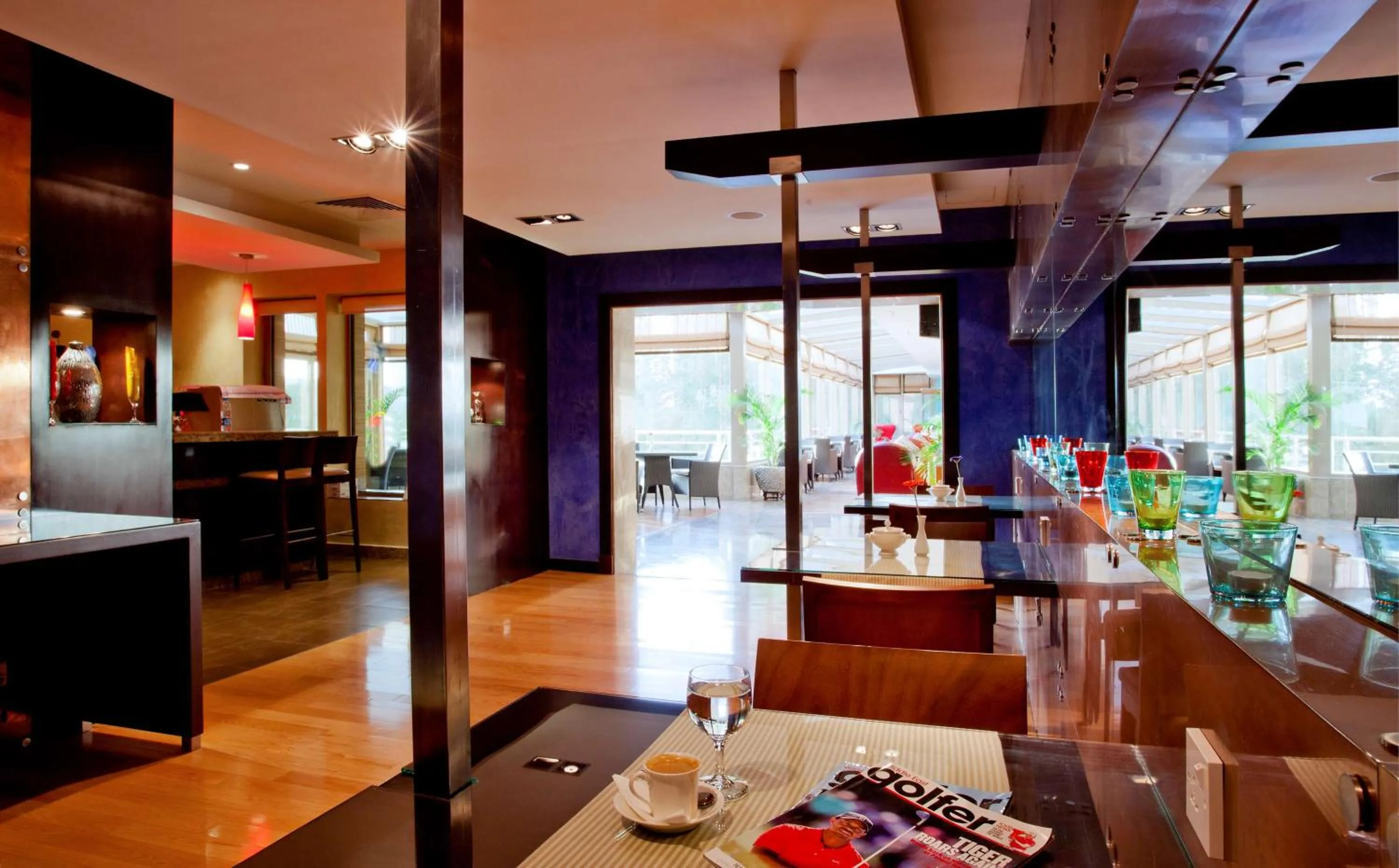 Patio in Park Inn by Radisson Al Khobar