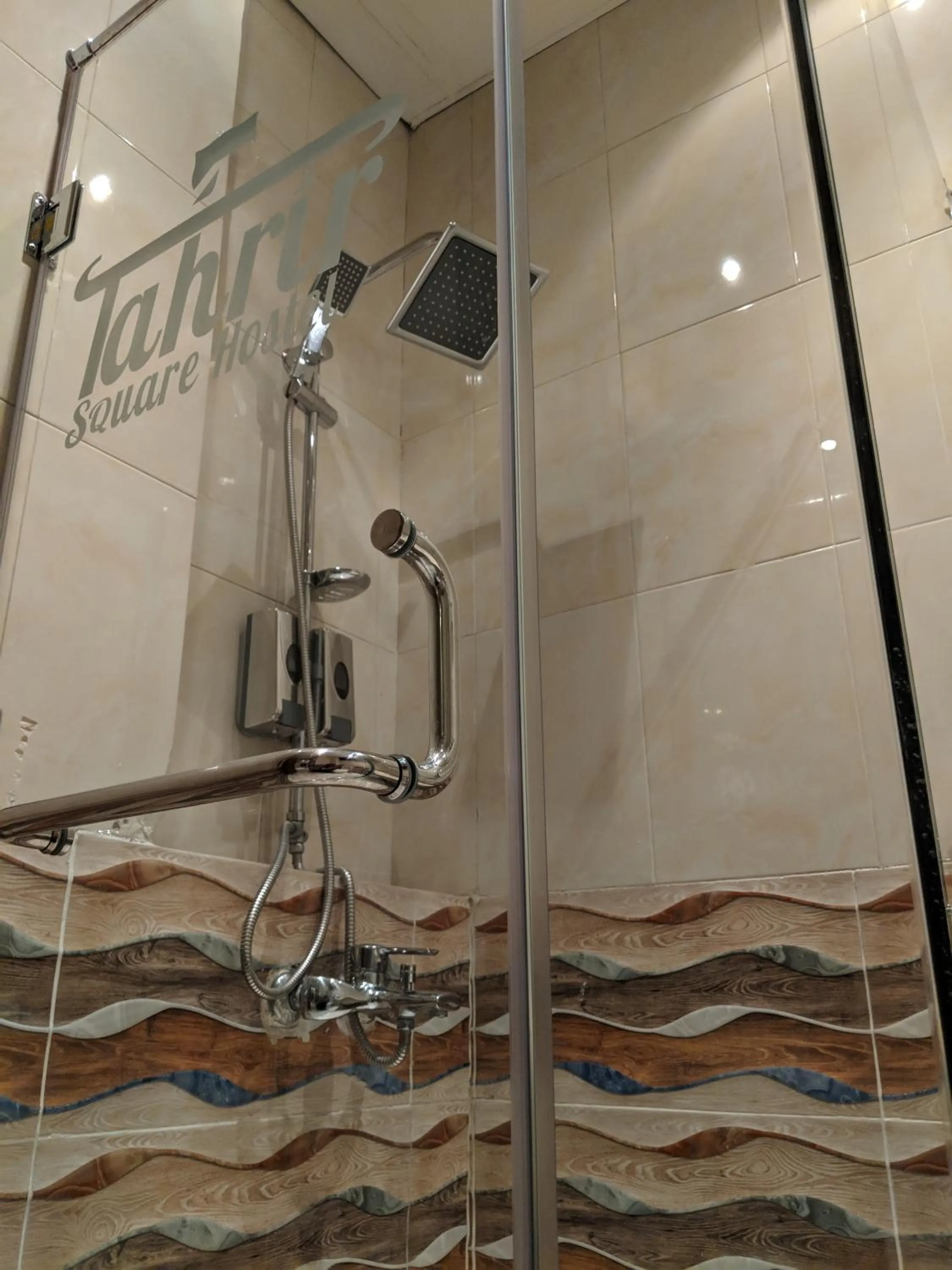 Bathroom in Tahrir Square Hostel