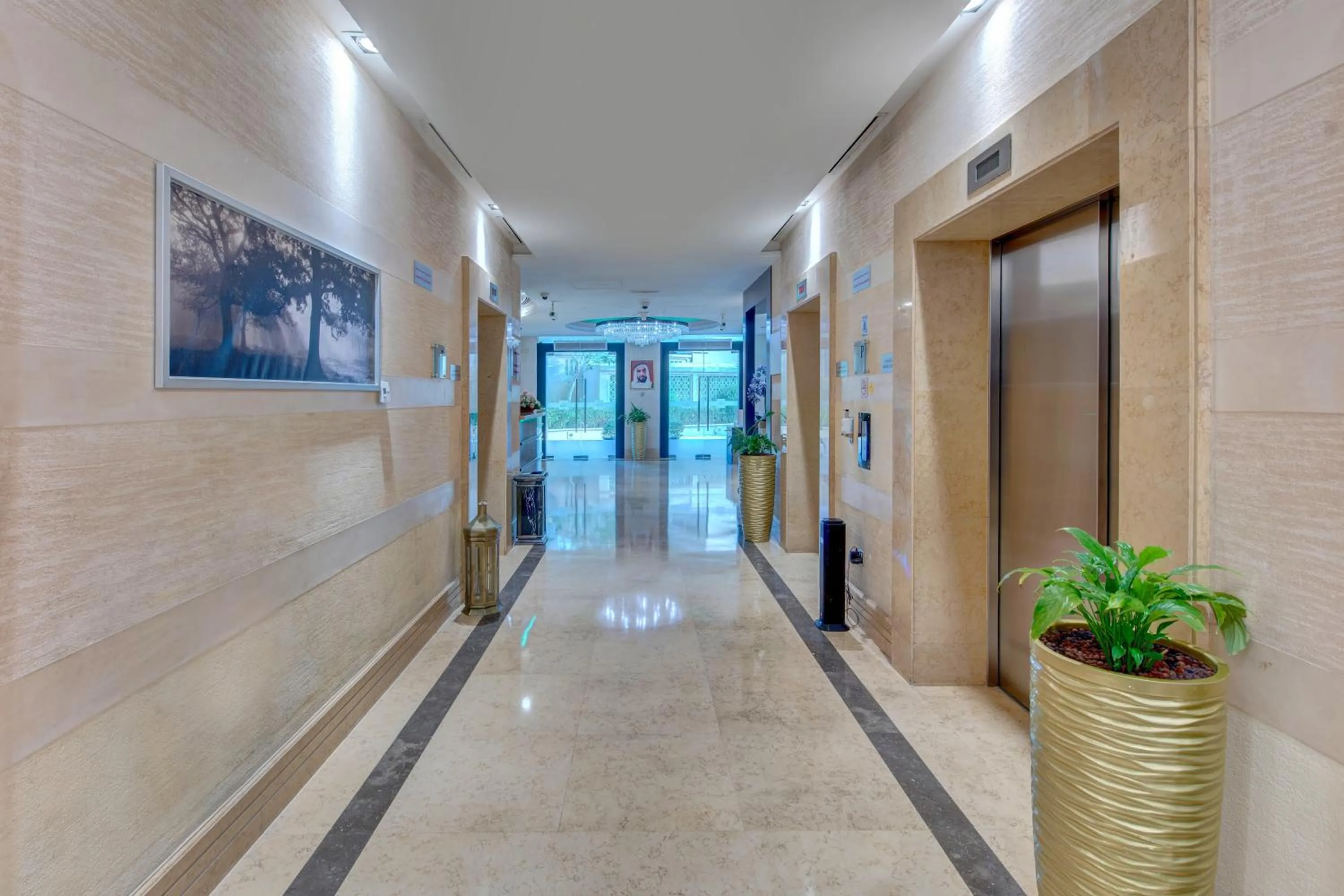 Lobby or reception in SUHA JBR Hotel Apartments