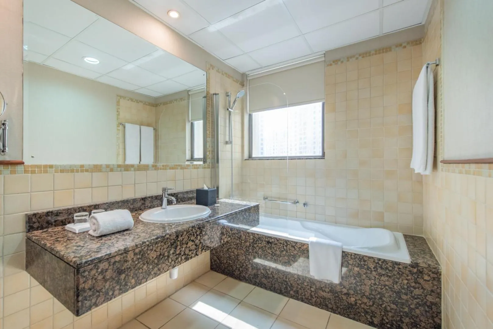 Bathroom in SUHA JBR Hotel Apartments