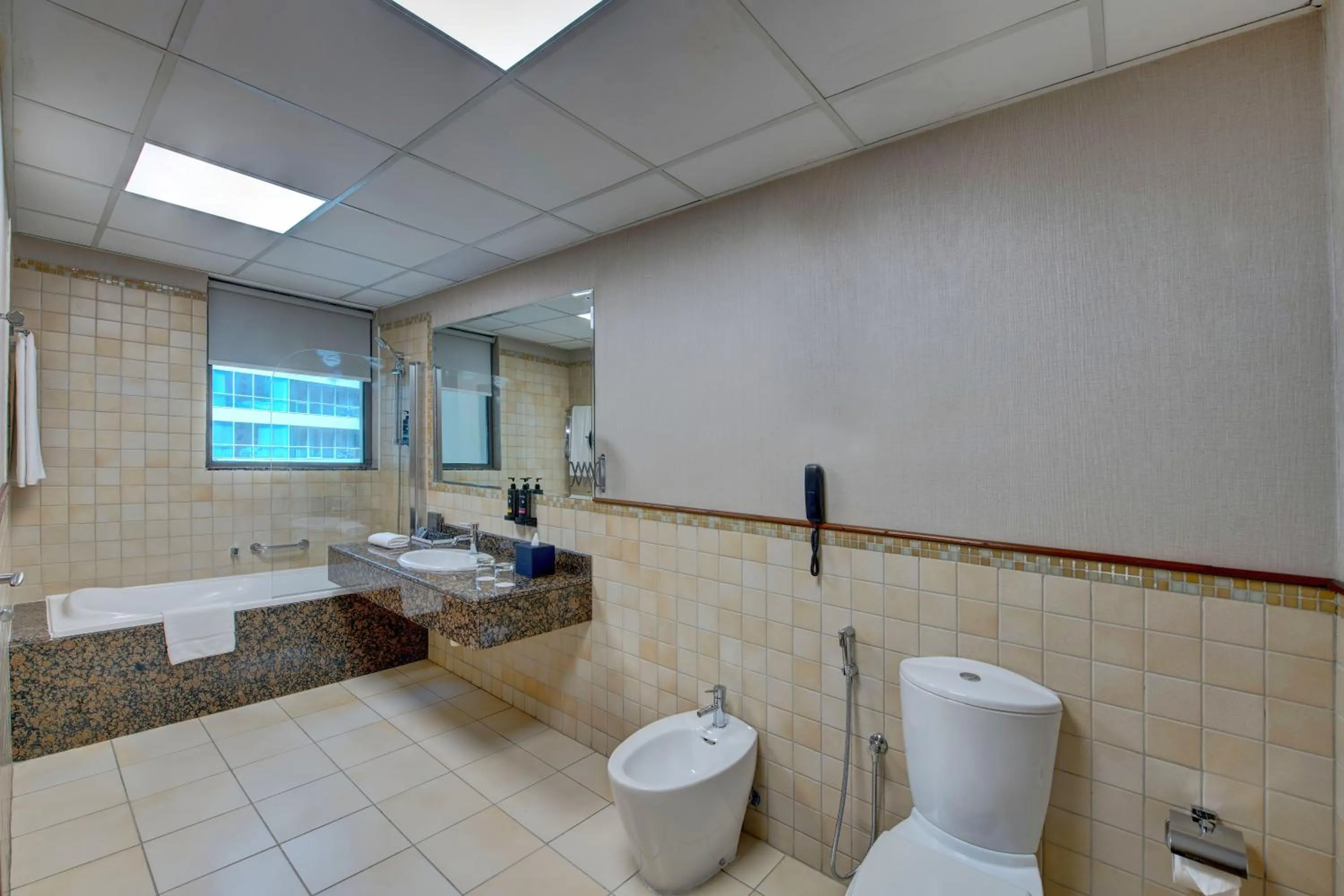 Toilet in SUHA JBR Hotel Apartments