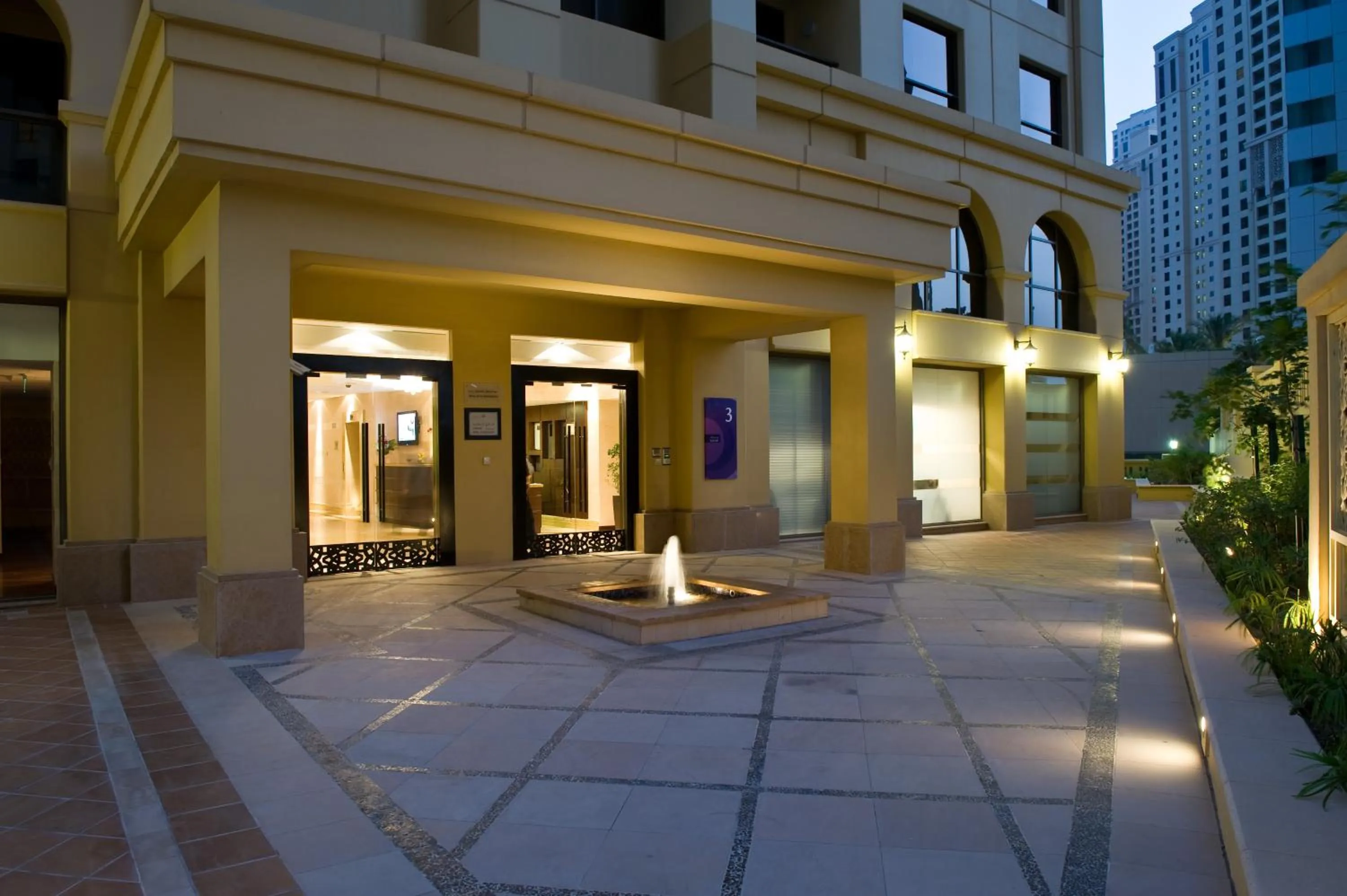 Facade/entrance in SUHA JBR Hotel Apartments