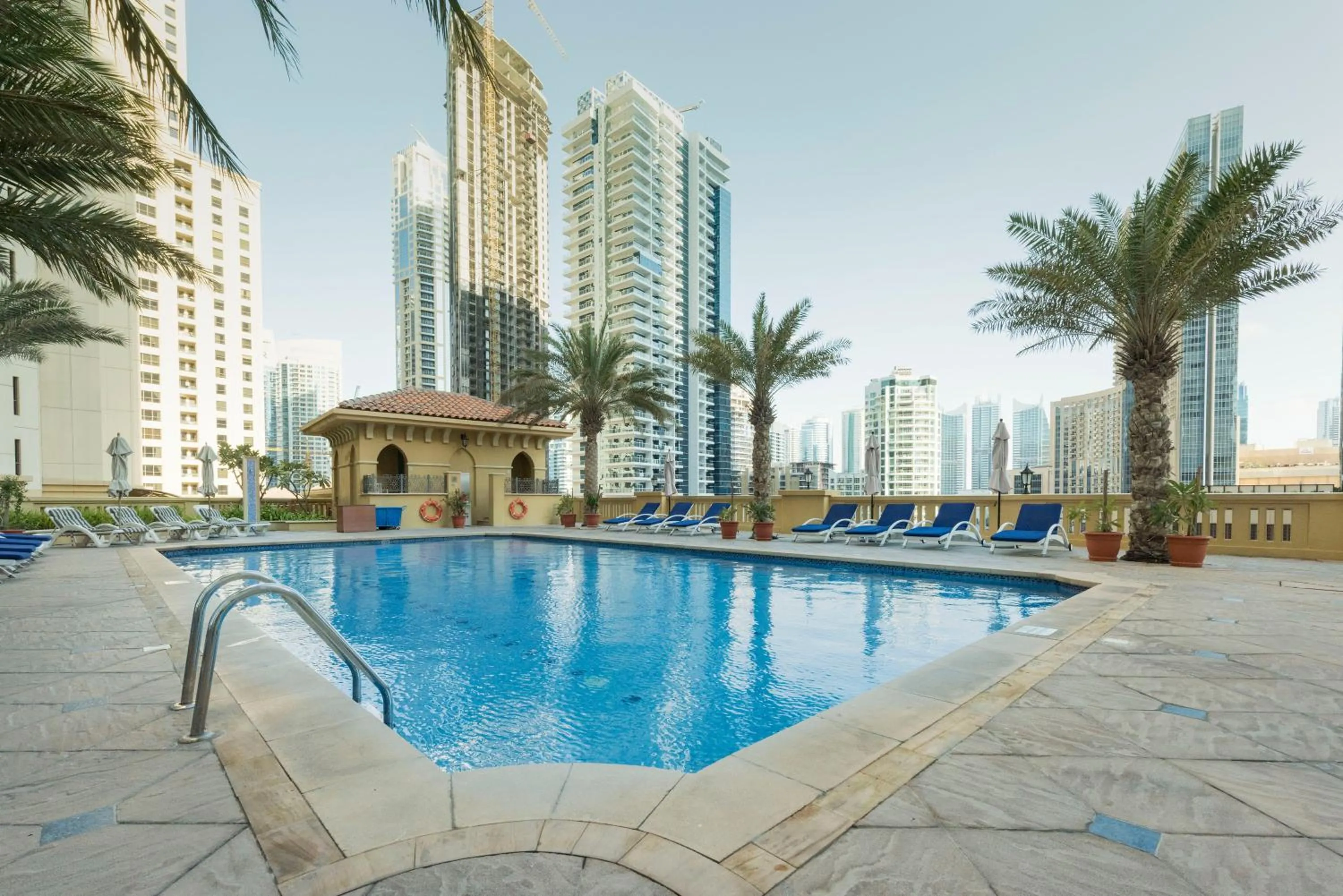 Swimming pool in SUHA JBR Hotel Apartments
