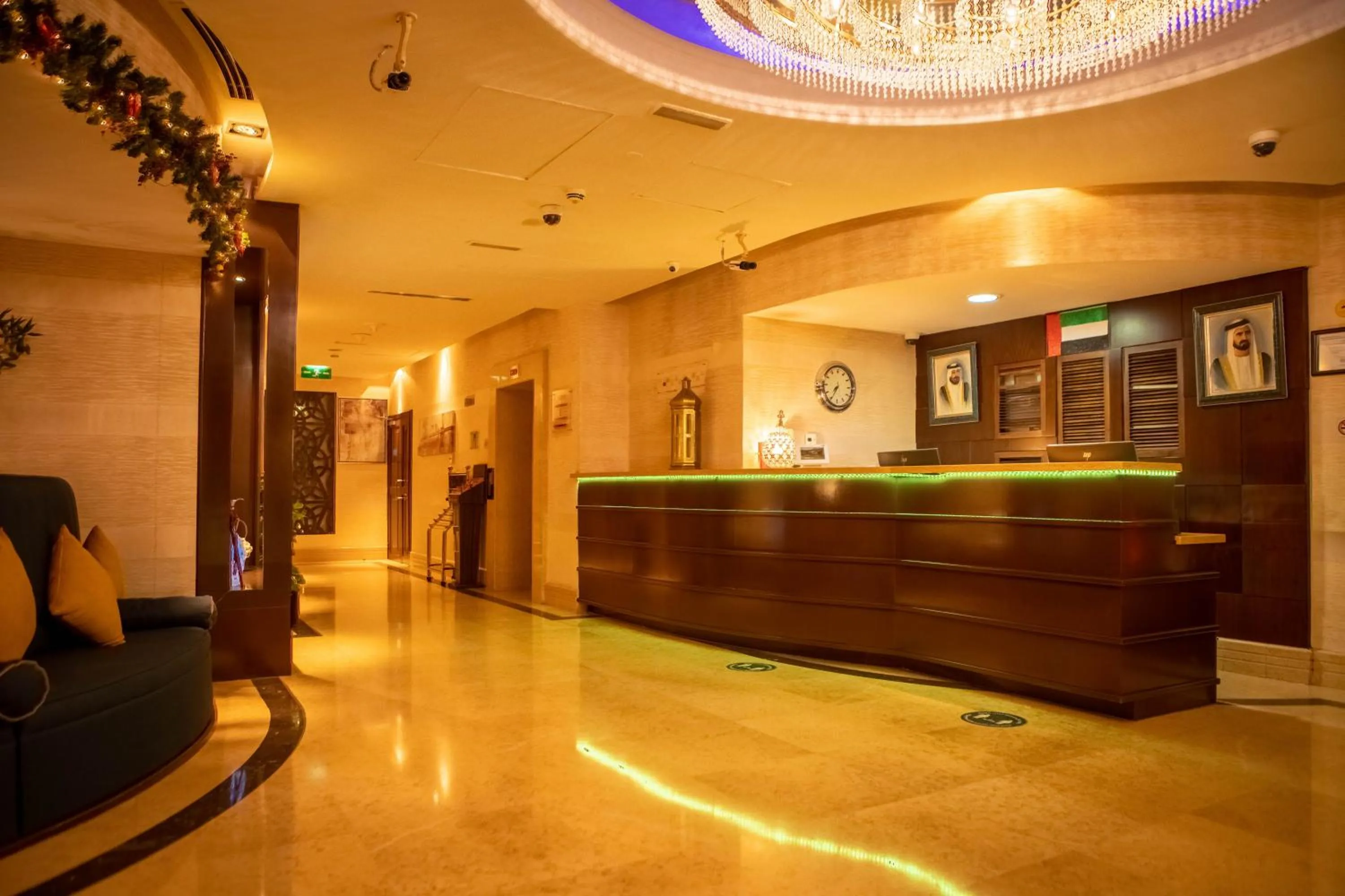 Lobby or reception in SUHA JBR Hotel Apartments