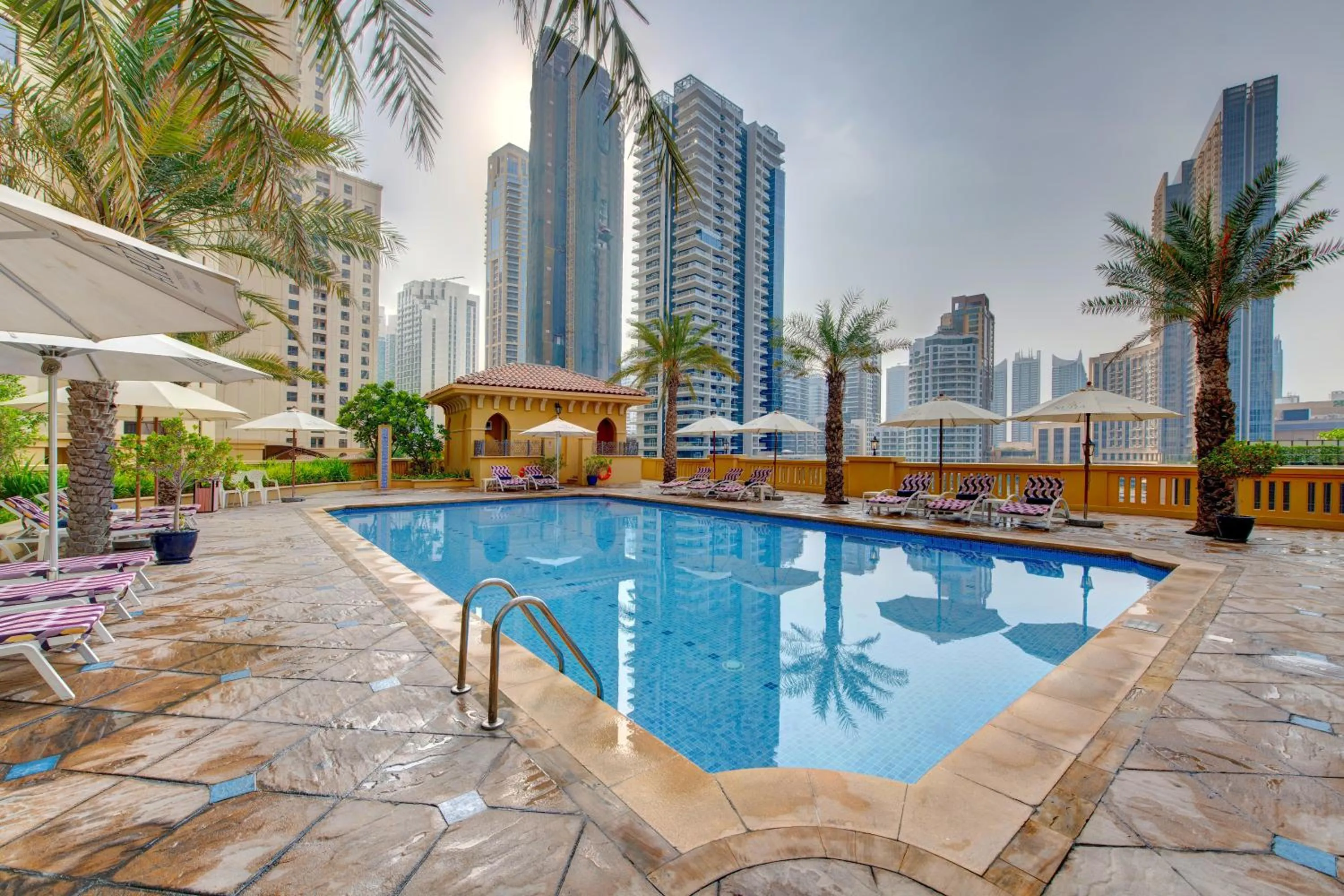 Swimming pool in SUHA JBR Hotel Apartments
