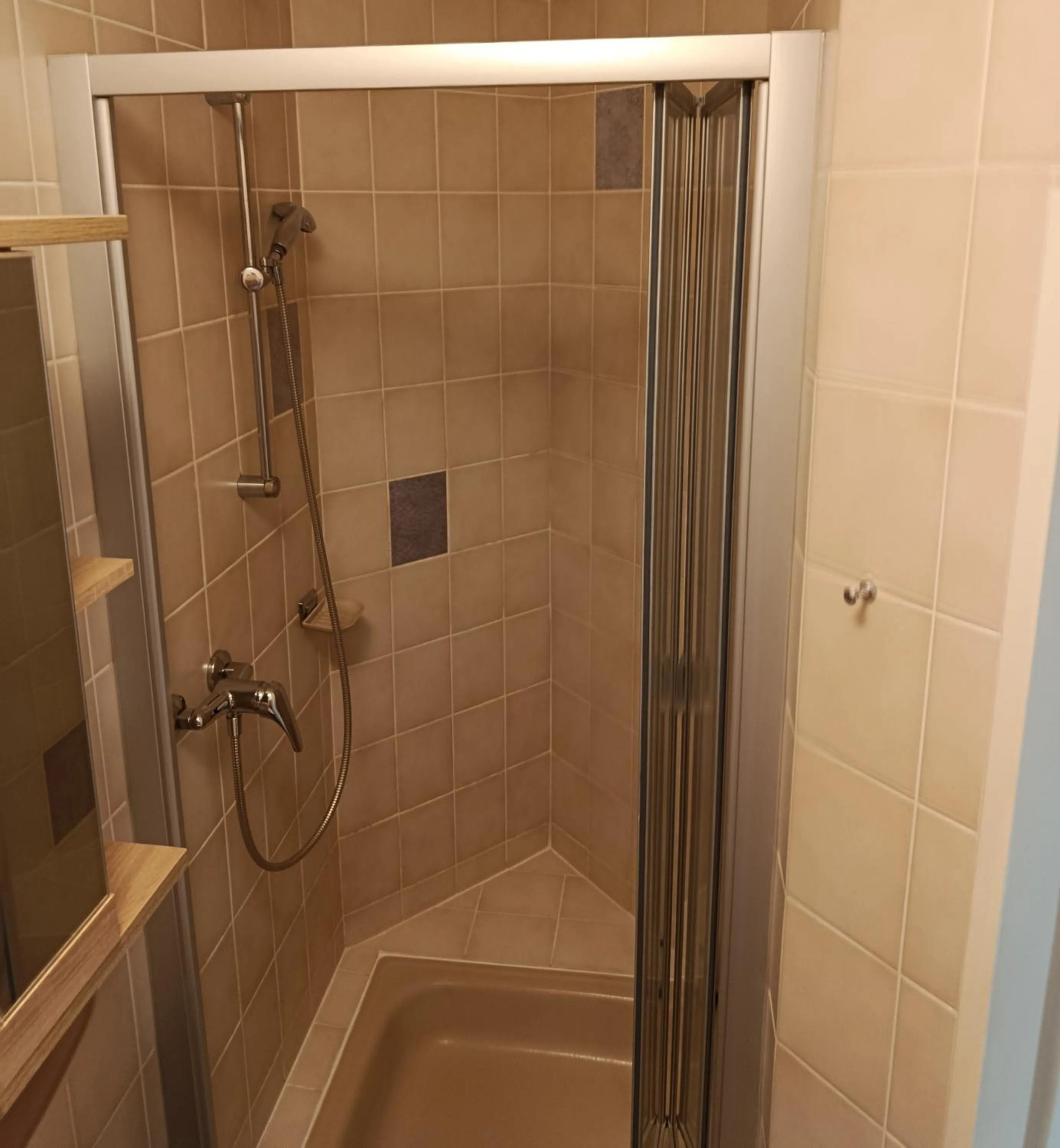 Shower in Residenz Sachsensteinblick