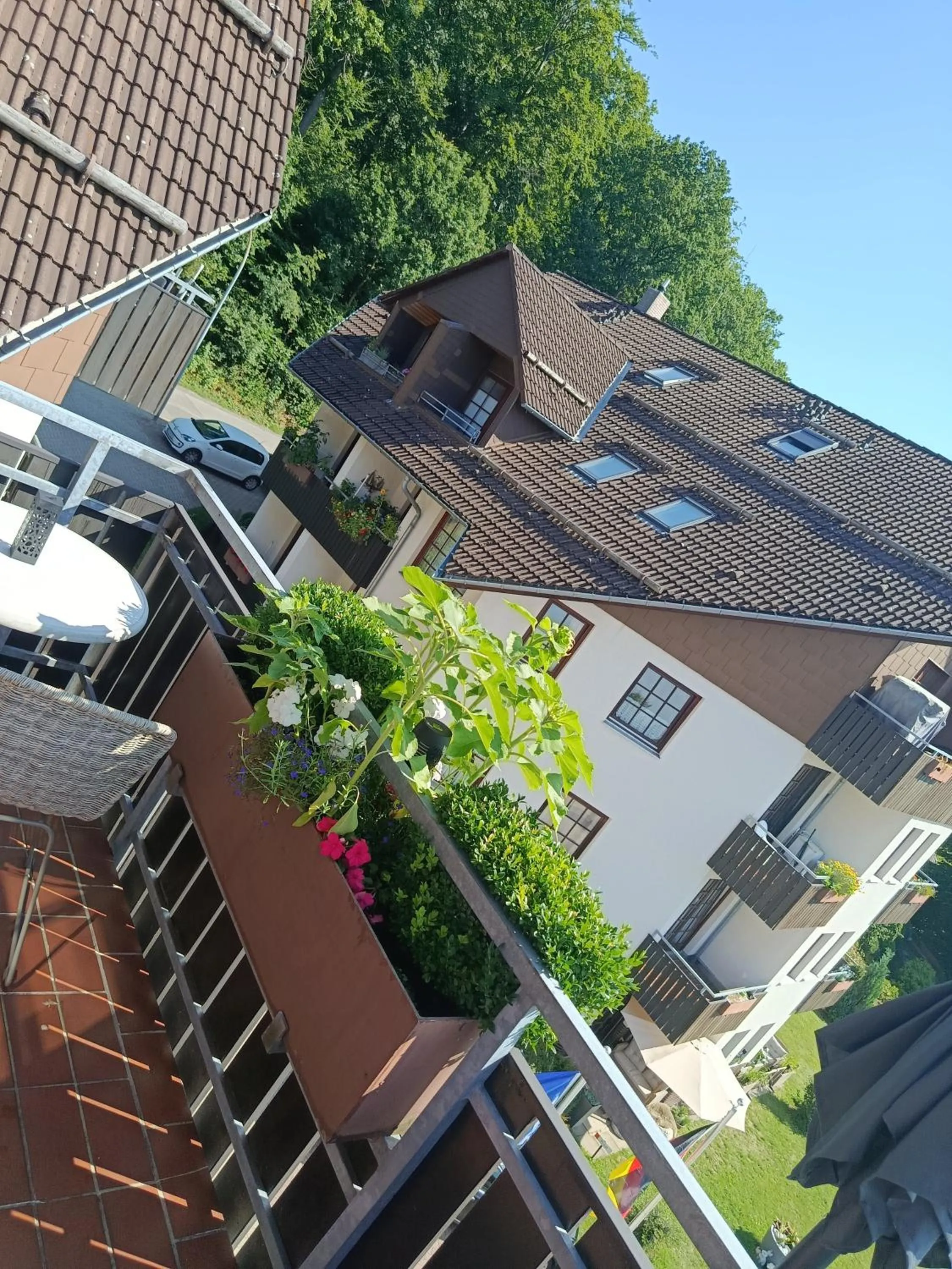 Balcony/Terrace in Residenz Sachsensteinblick