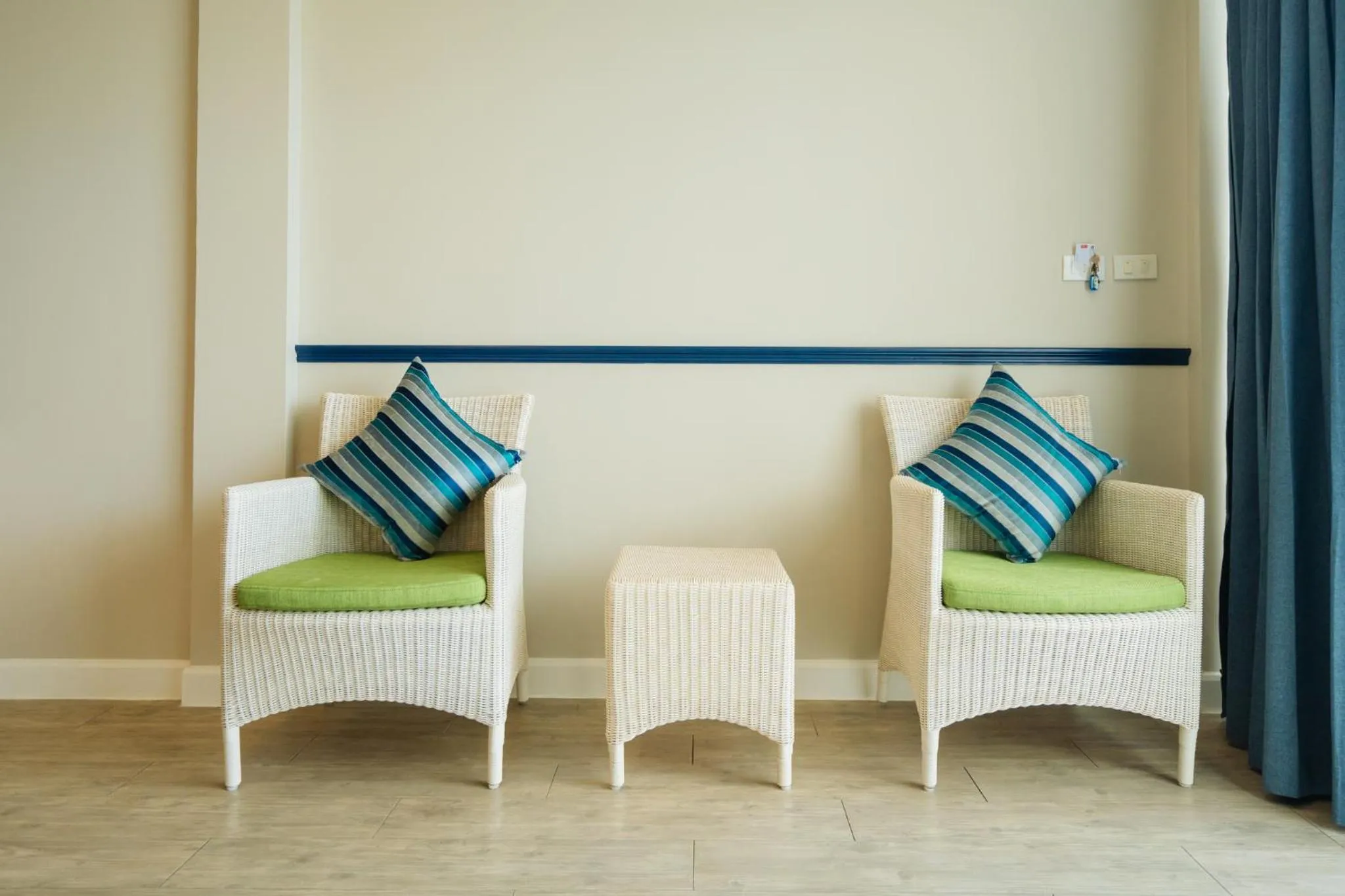 Seating area in Phuket Boat Quay Hotel Panwa Beach