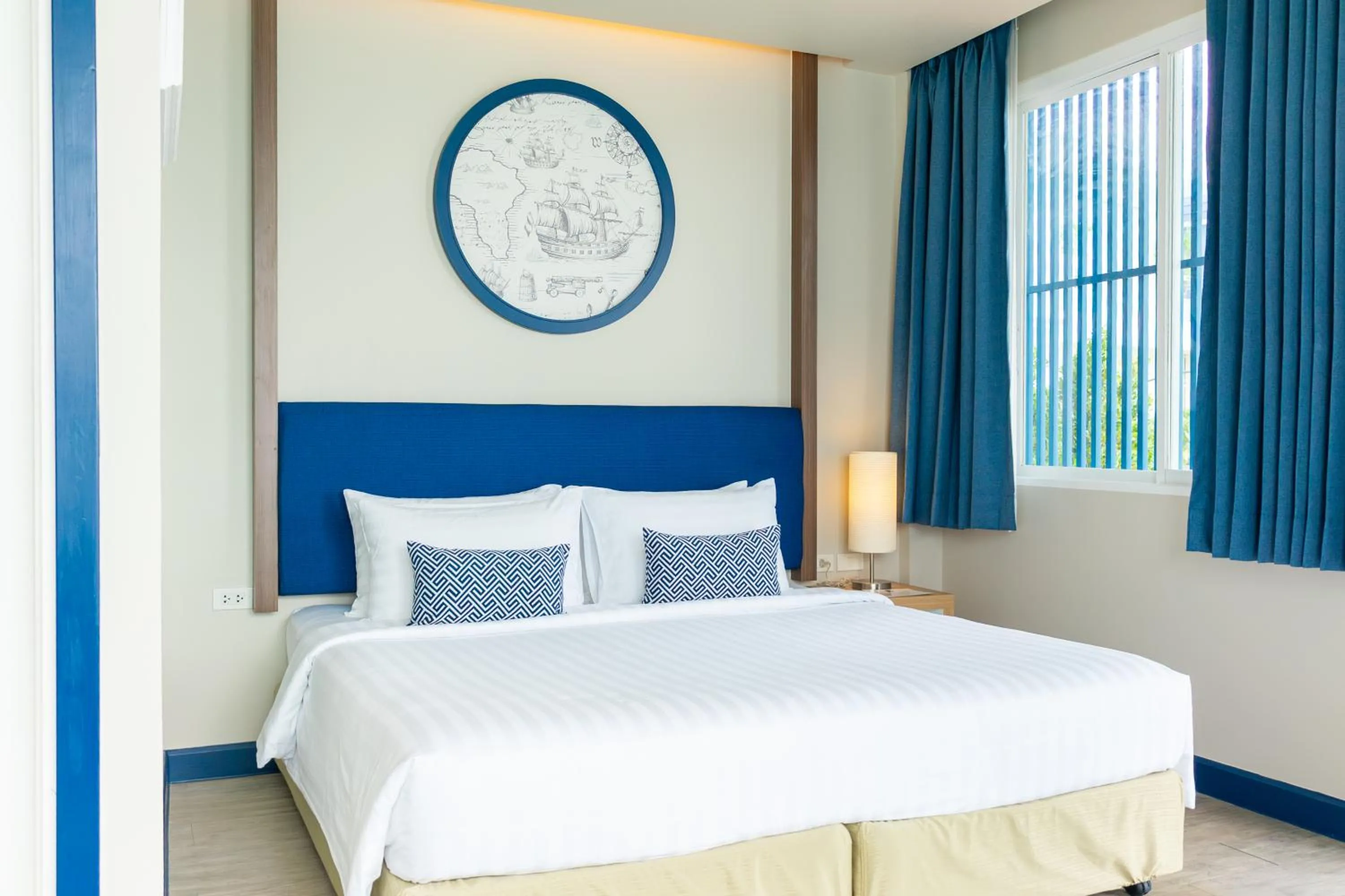 Bed in Phuket Boat Quay Hotel Panwa Beach