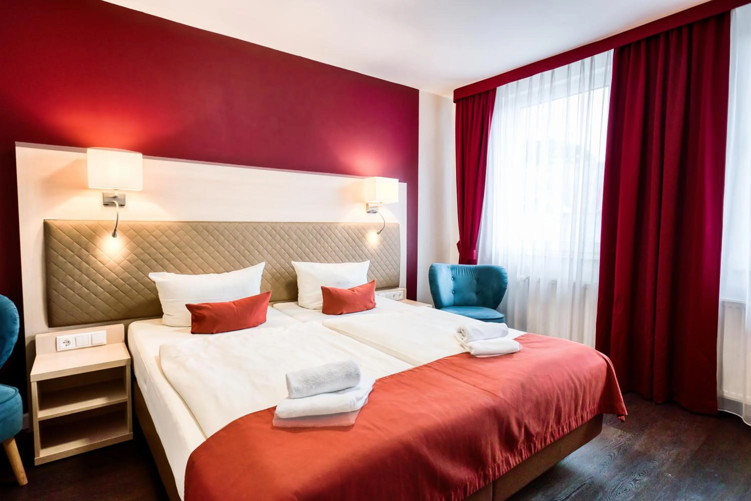 Bedroom, Bed in Hotel Wiggers