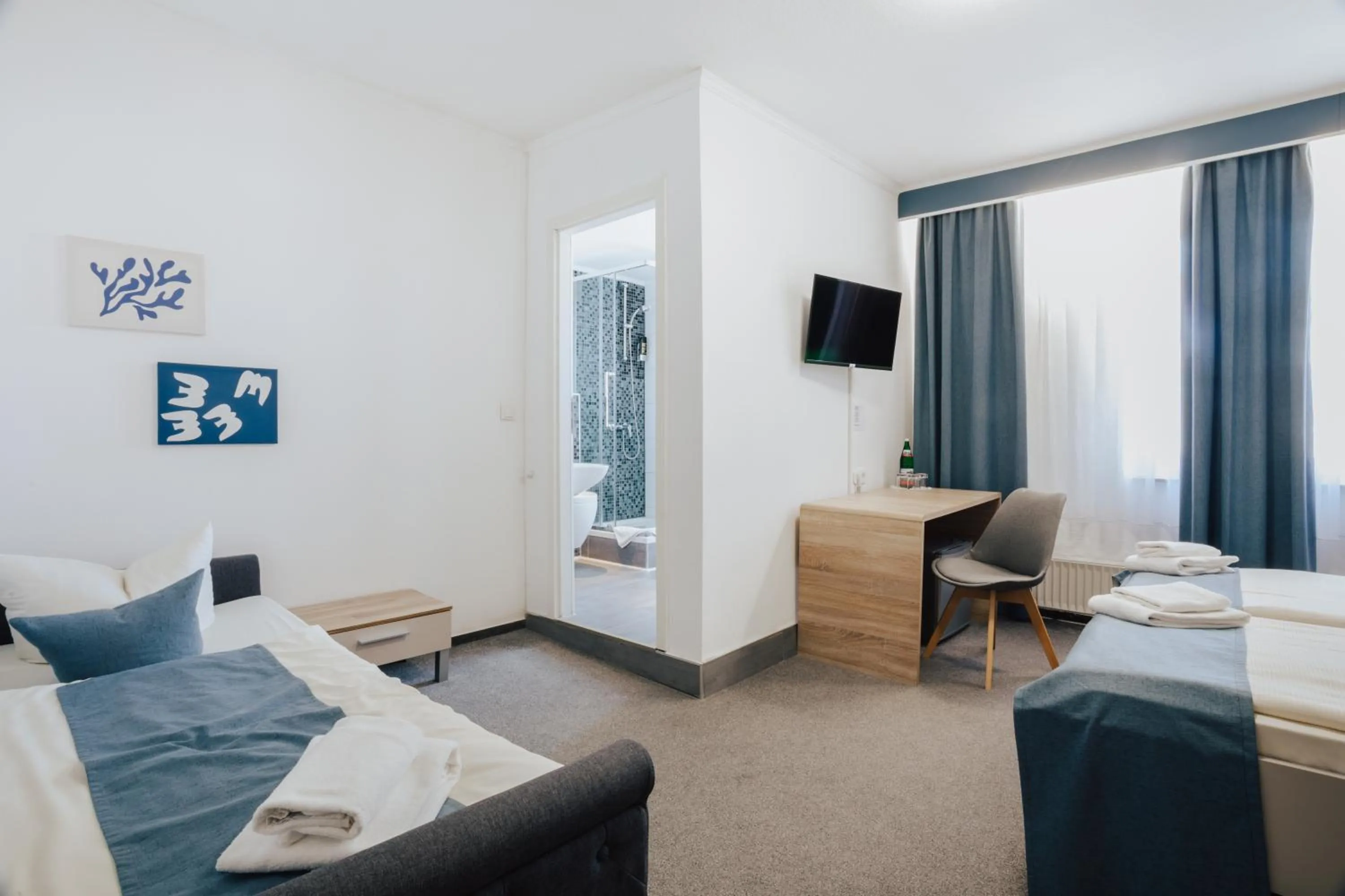 Bed in Hotel Wiggers