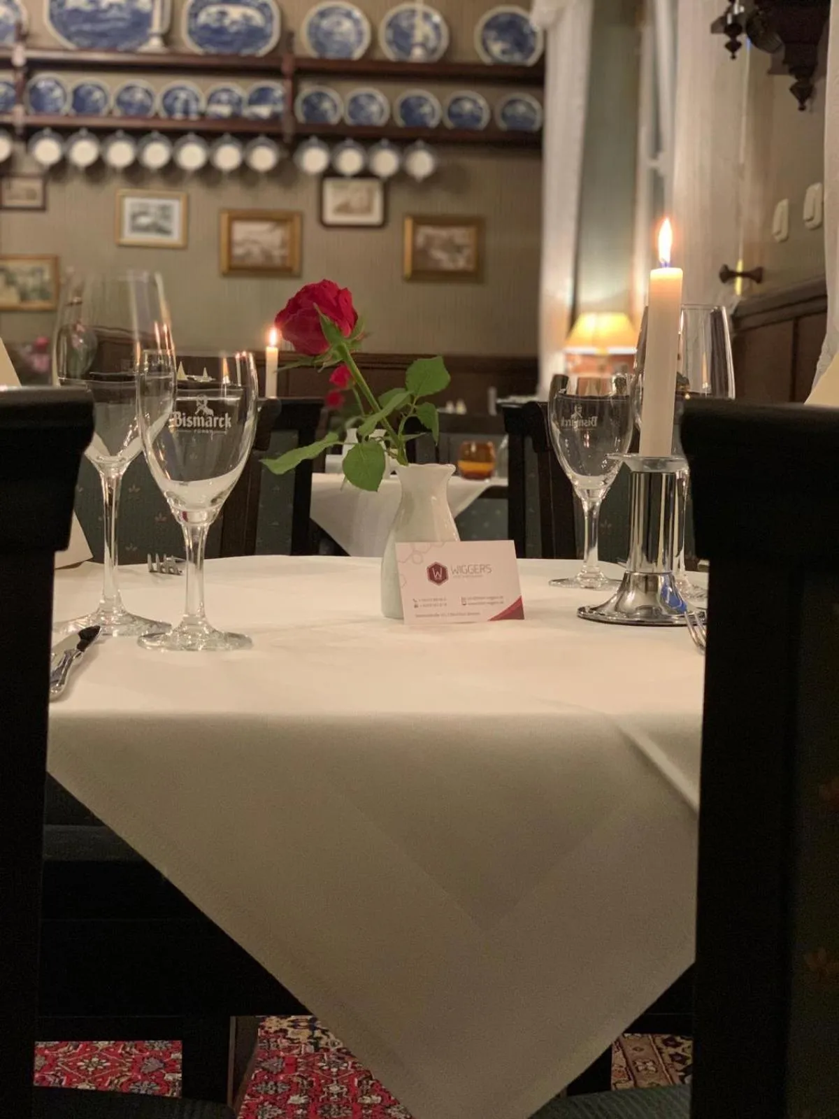 Restaurant/places to eat in Hotel Wiggers