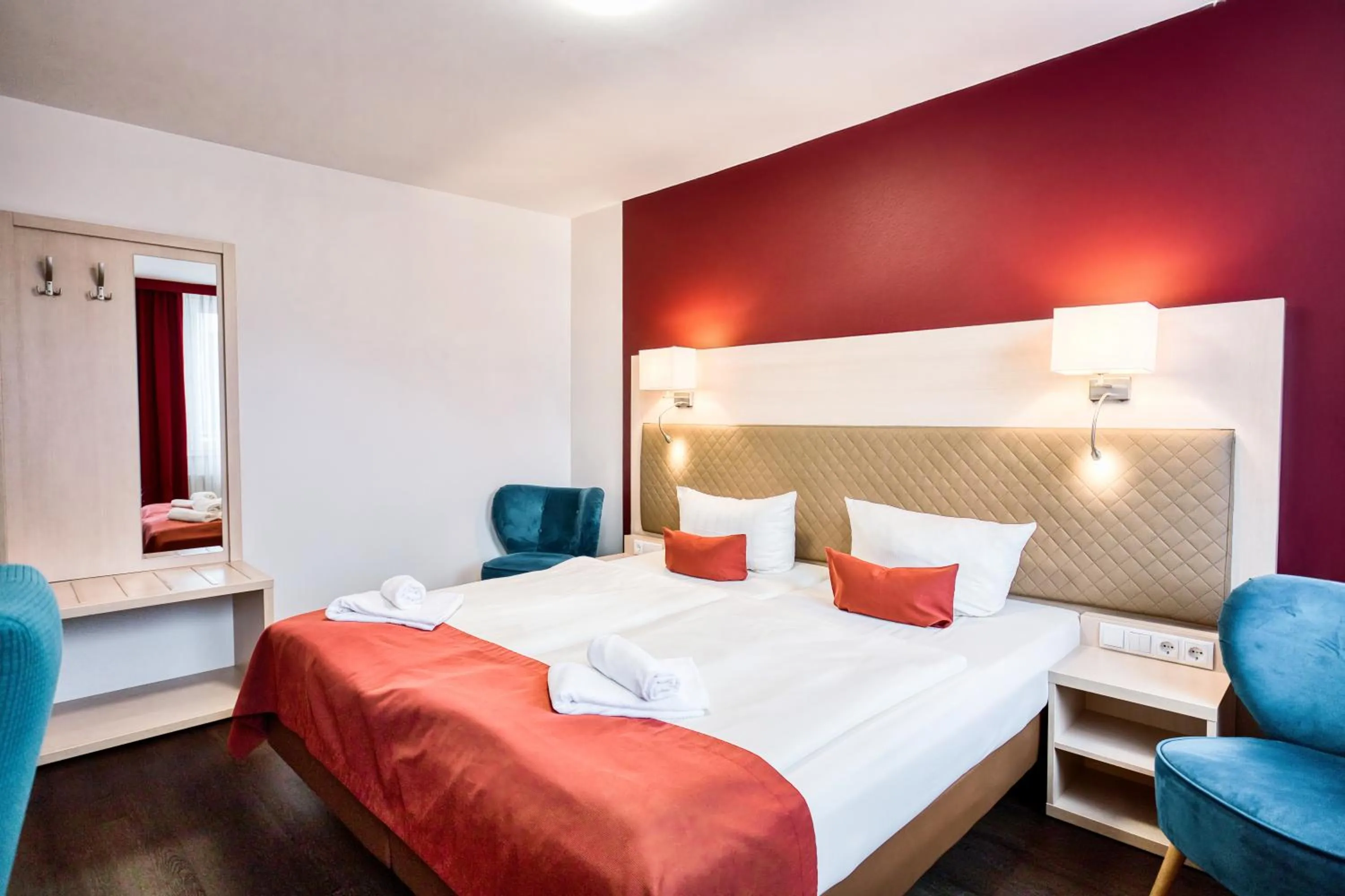 Bedroom, Bed in Hotel Wiggers