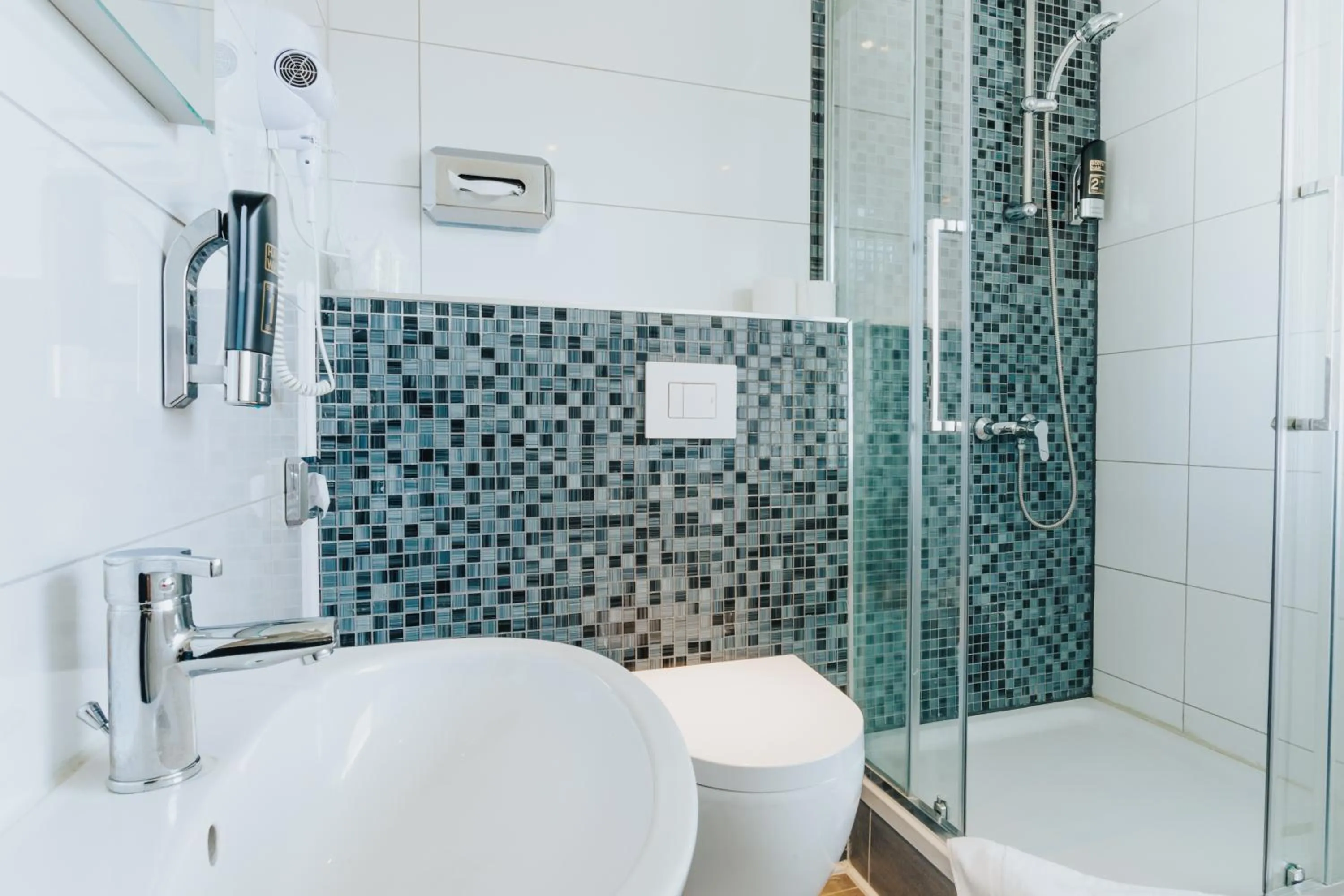 Shower in Hotel Wiggers