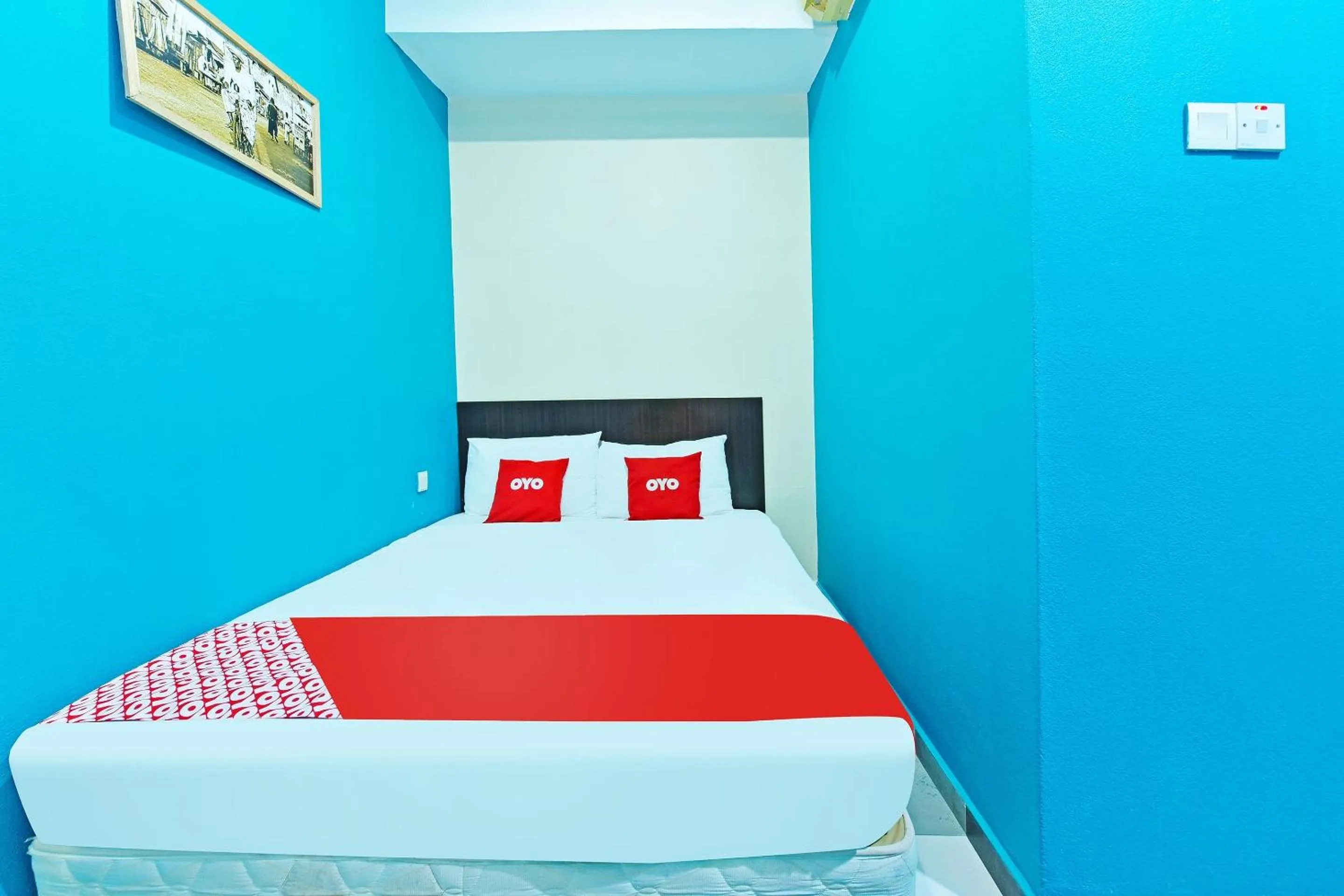 Bedroom, Bed in Hotel O Bamboo Inn