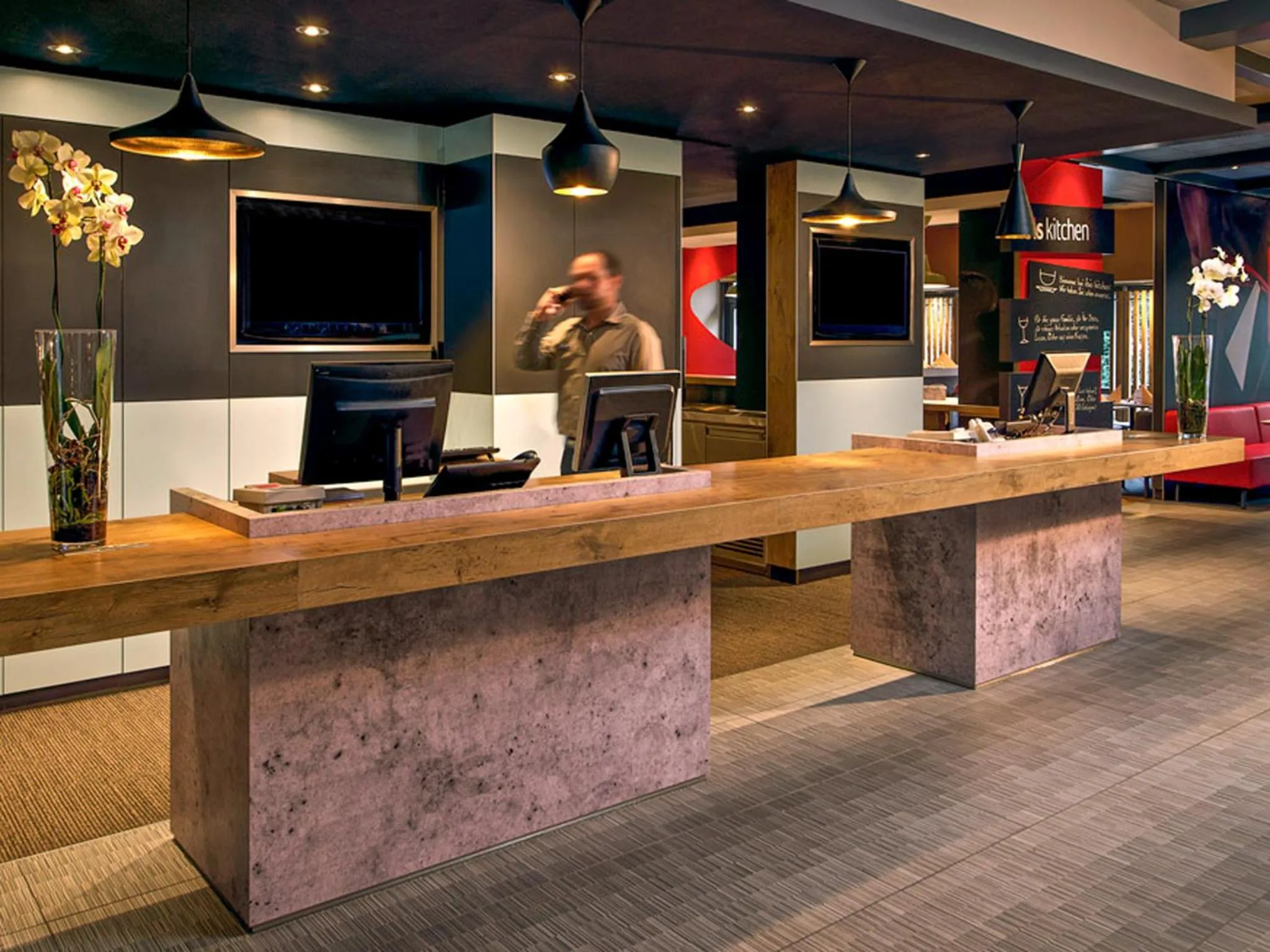 Lobby or reception in ibis Bremen City
