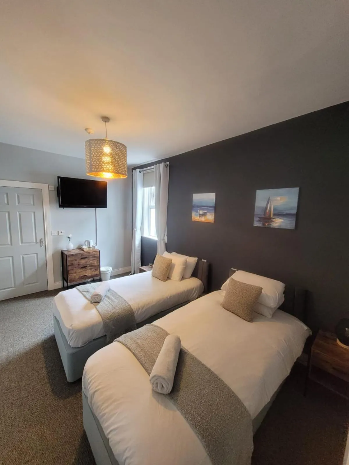 TV and multimedia, Bed in Astala Lodge