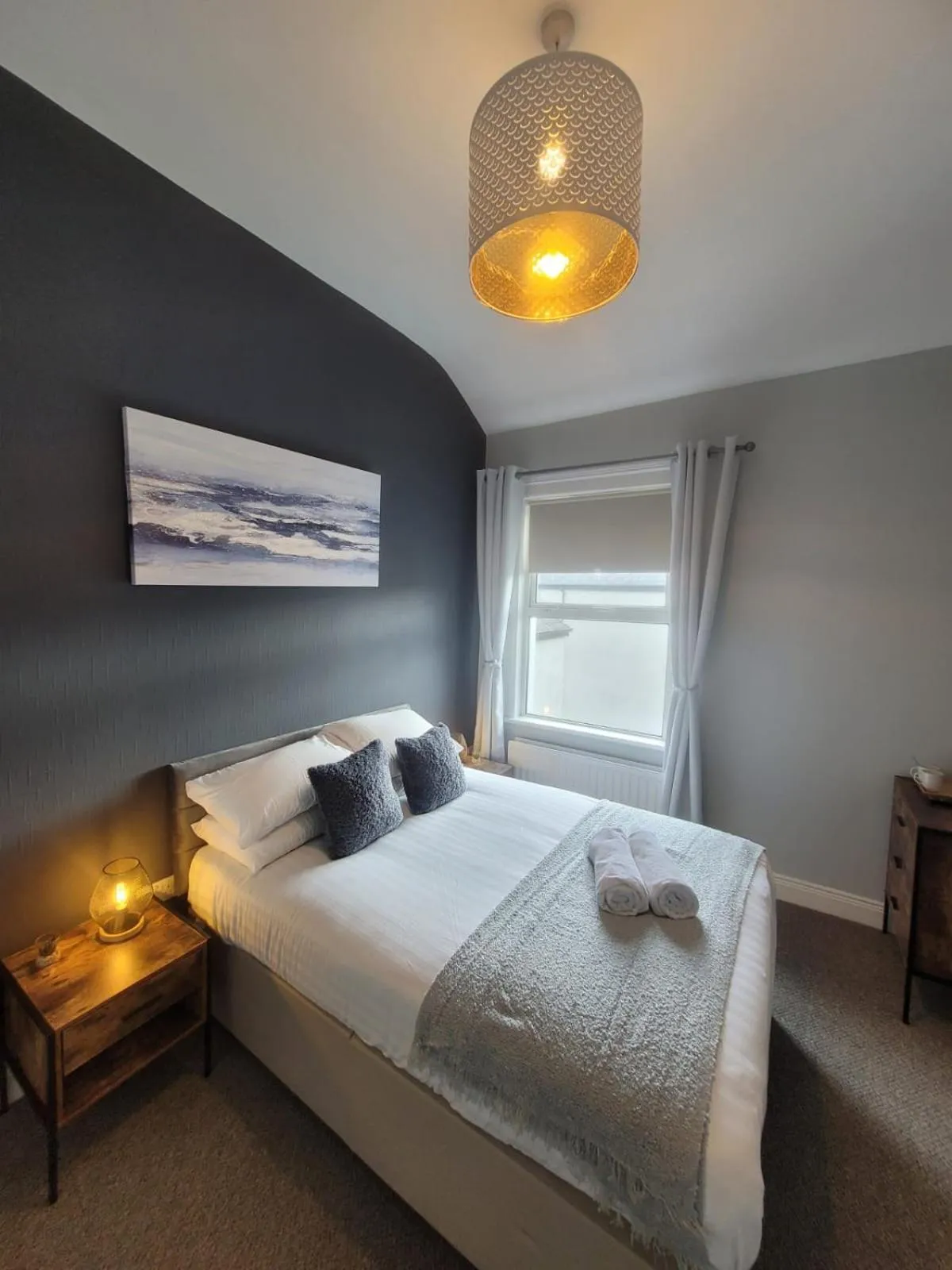 Photo of the whole room, Bed in Astala Lodge