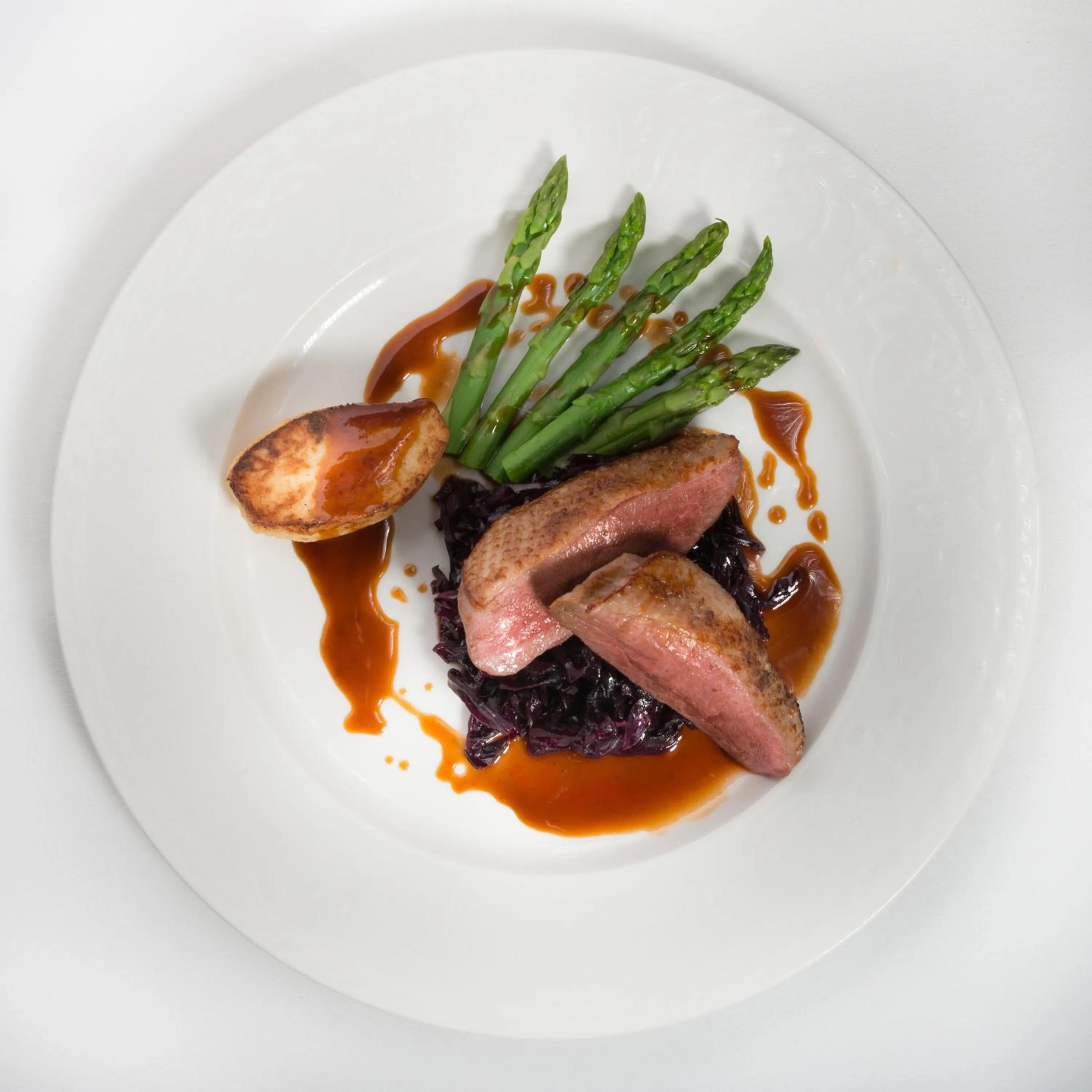 Food close-up in Glencoe House