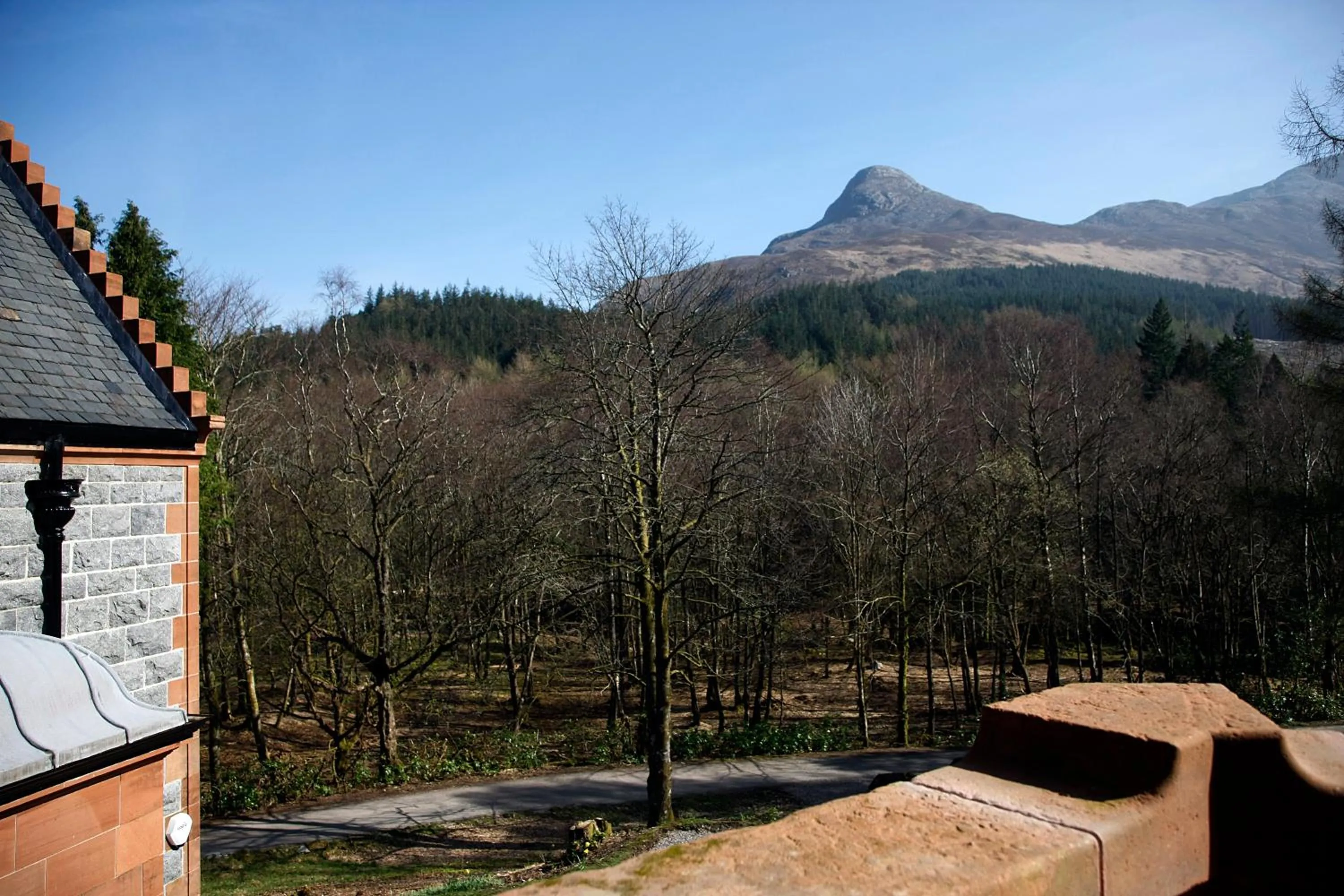 Bird's eye view in Glencoe House