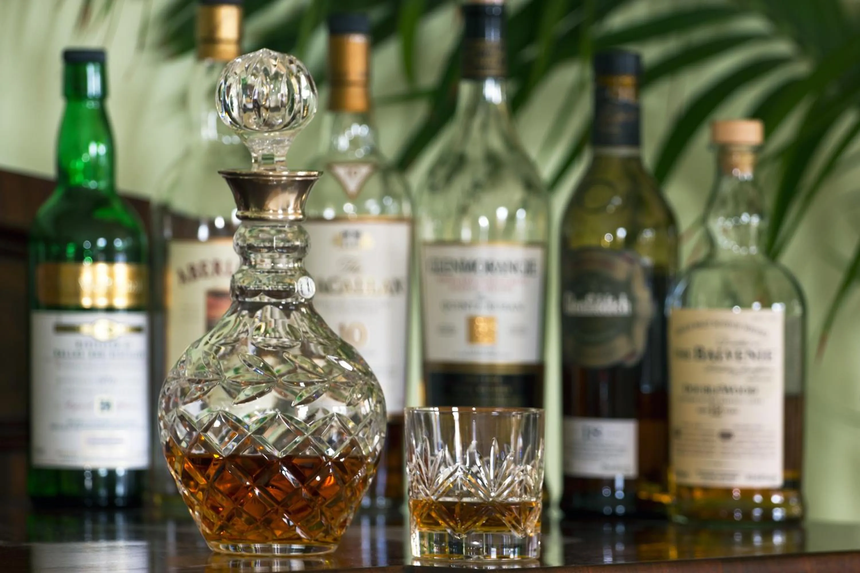 Alcoholic drinks in Glencoe House