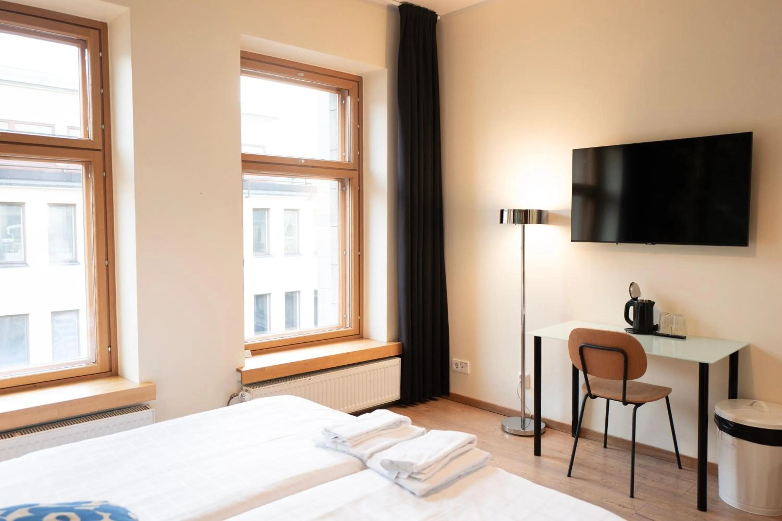 TV and multimedia, Bed in Hotel Finn