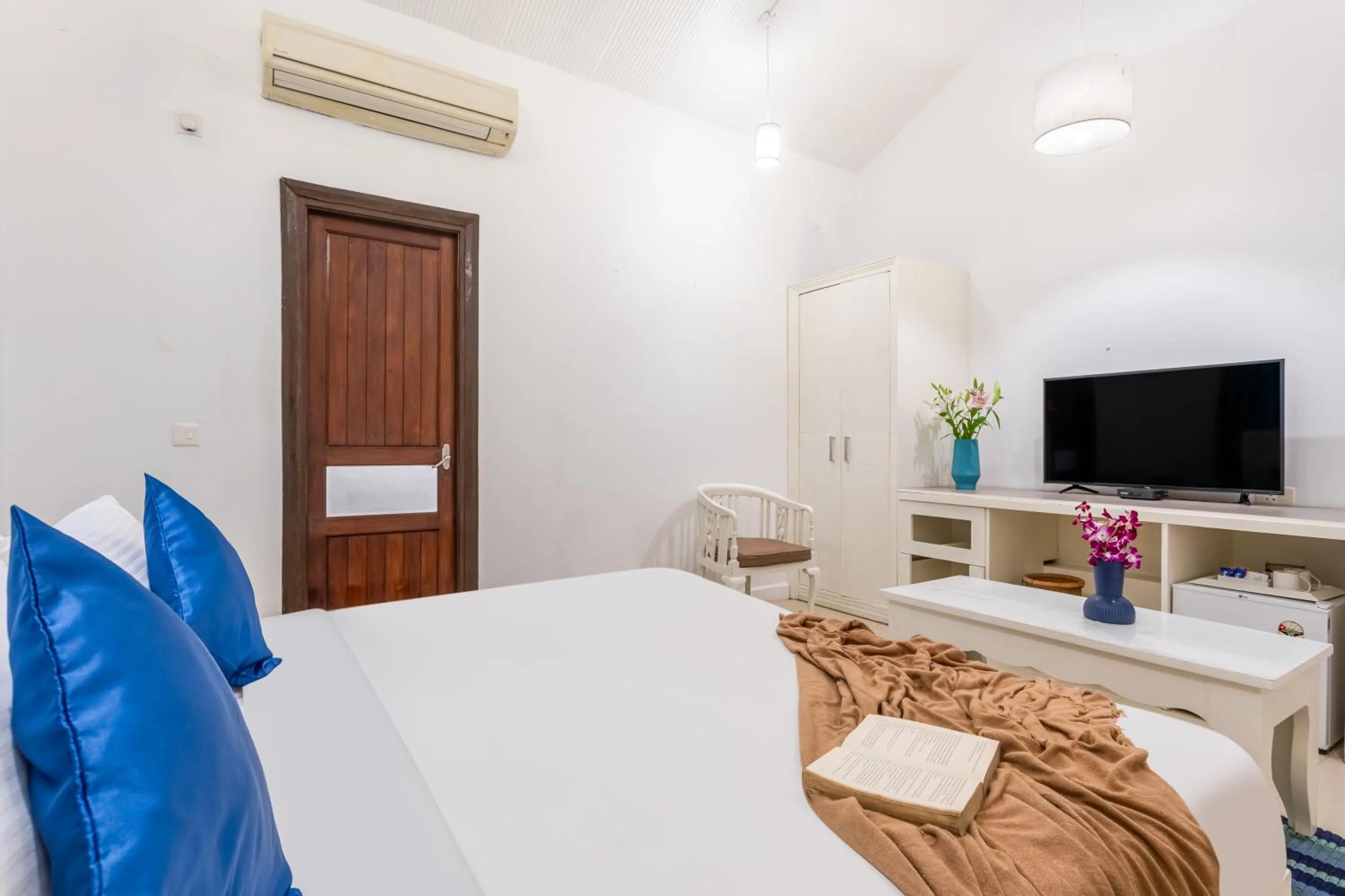 Bed in The Tamarind Hotel - A Boutique Heritage Stay, Anjuna - Goa