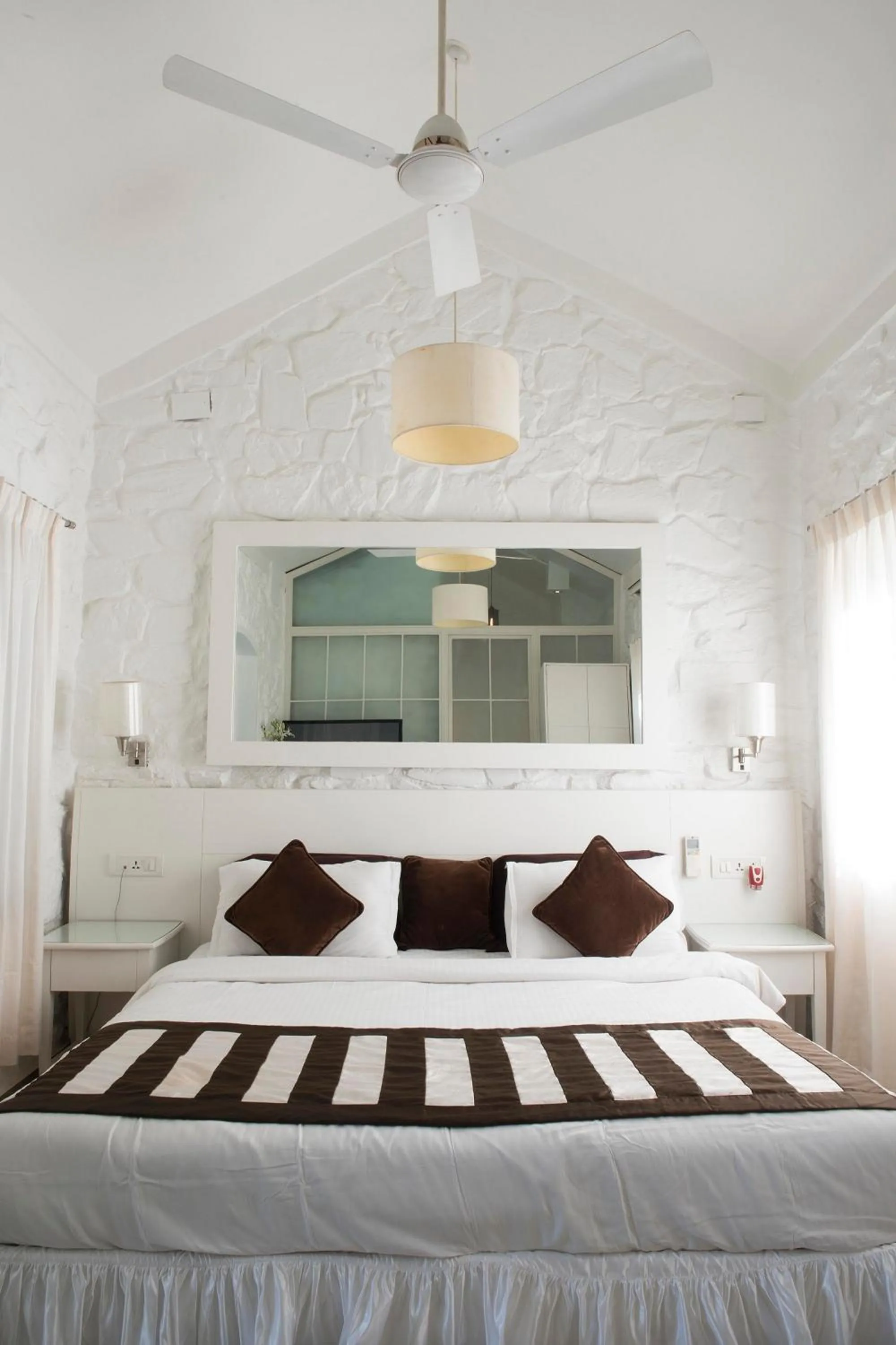 Bedroom, Bed in The Tamarind Hotel - A Boutique Heritage Stay, Anjuna - Goa